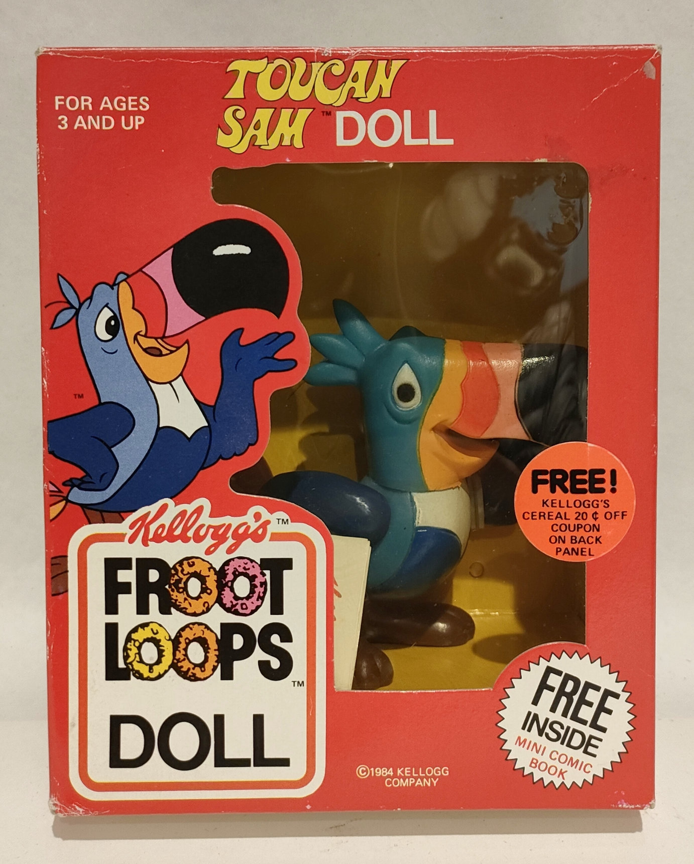 Toucan Sam – Pubblicità Kellogg’s – In Box