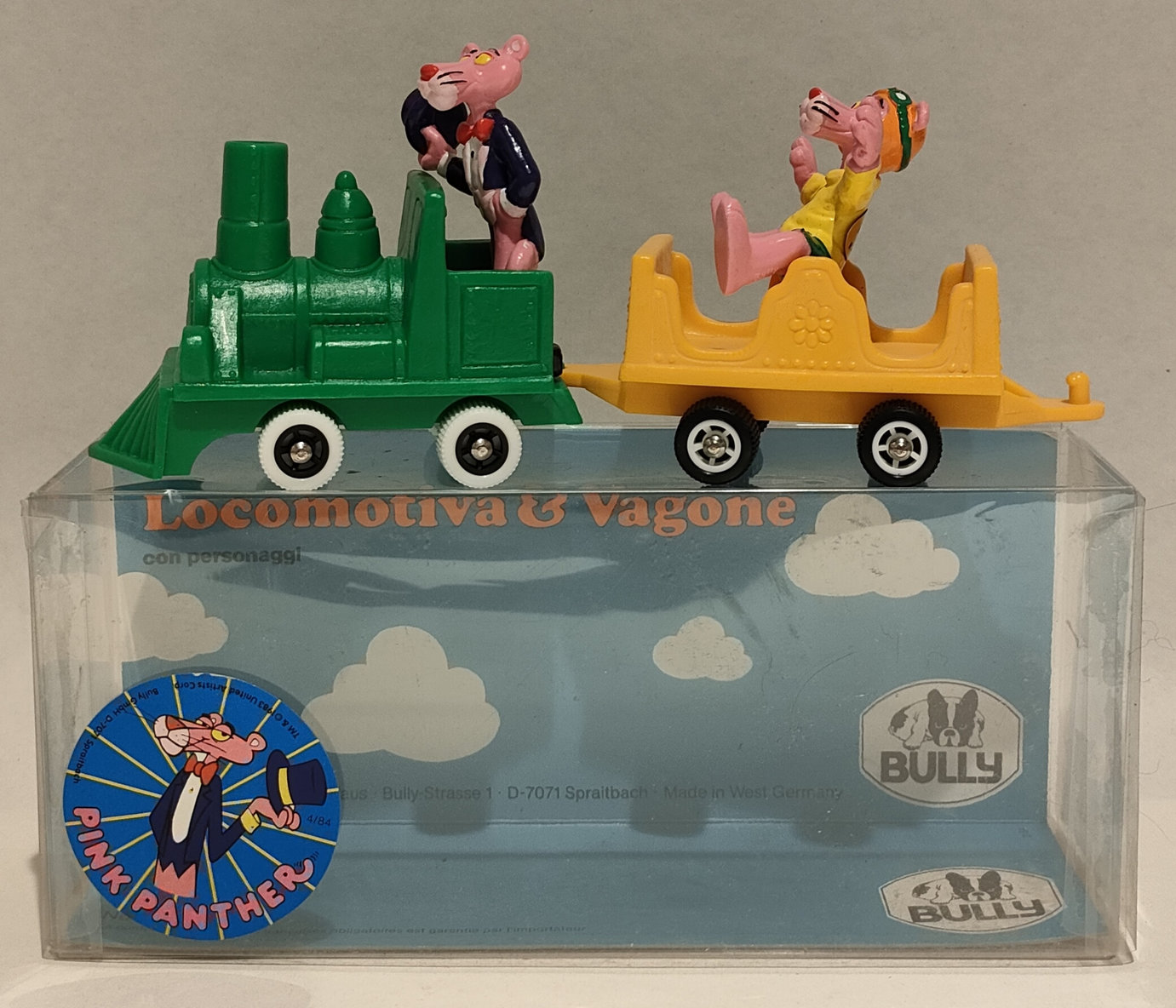 Locomotiva e Vagone Pantera Rosa – In Box