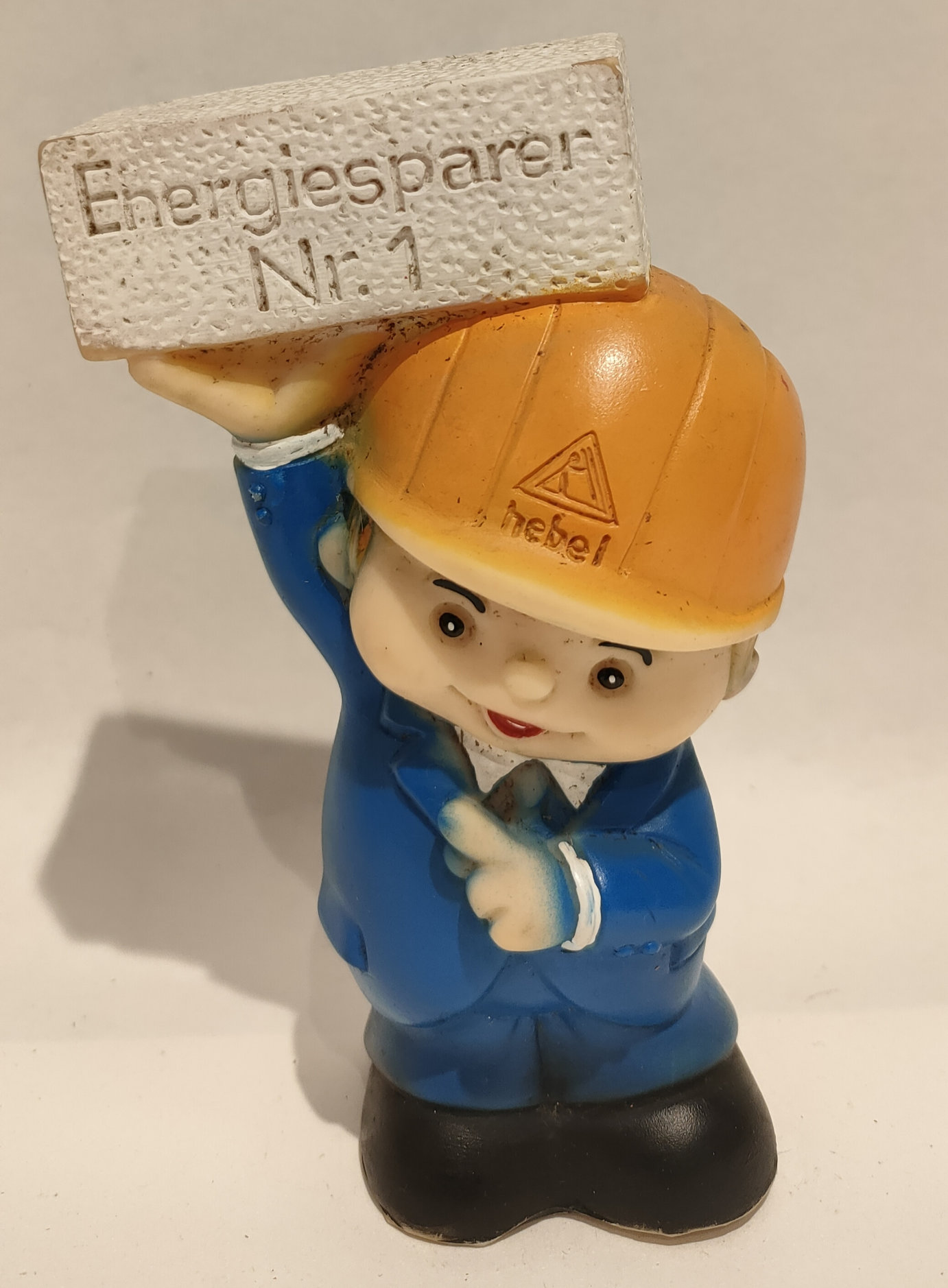 Mascotte Hebel – Energiesparer