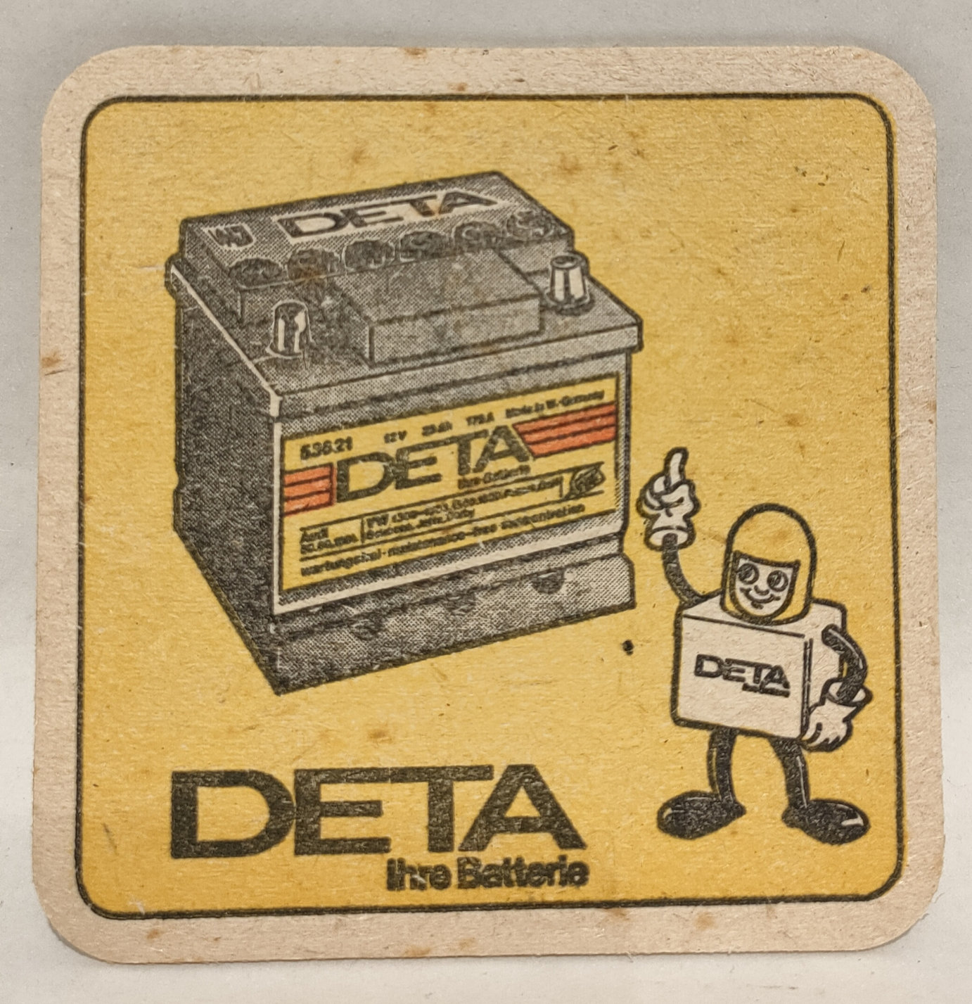 Sottobicchiere Batterie Deta