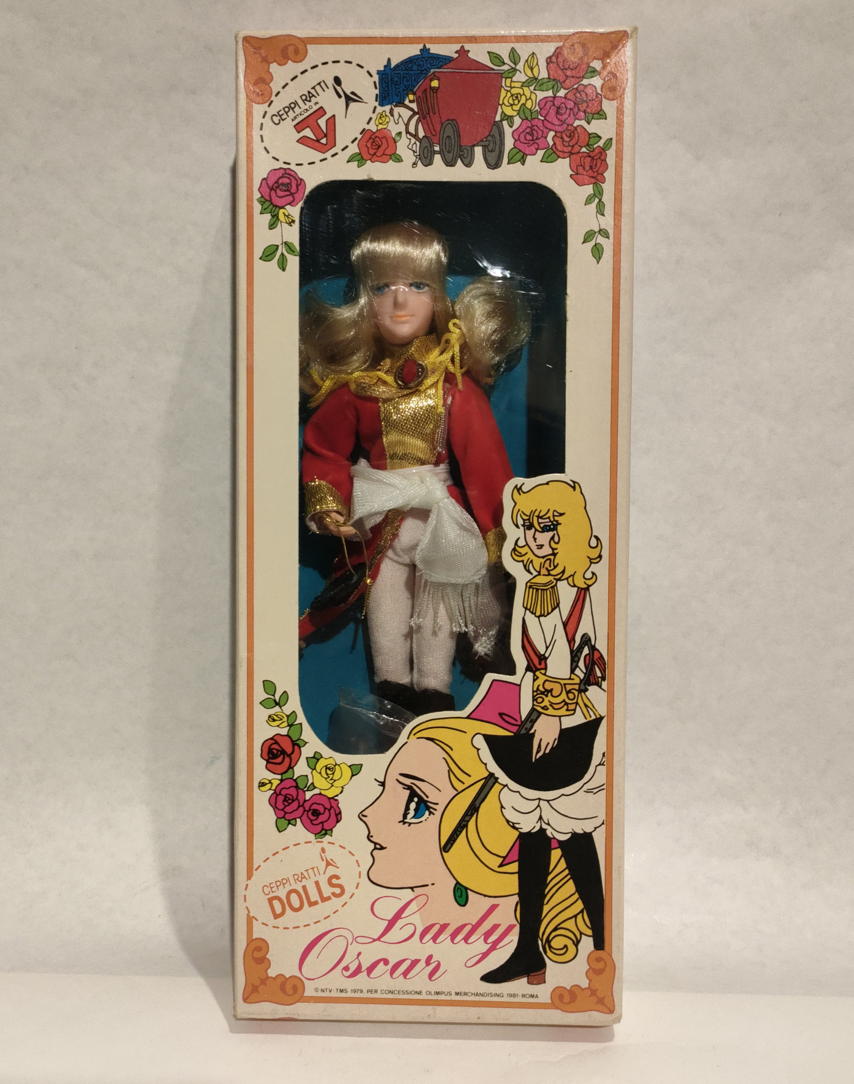 Lady Oscar – Vestito Rosso – In Box