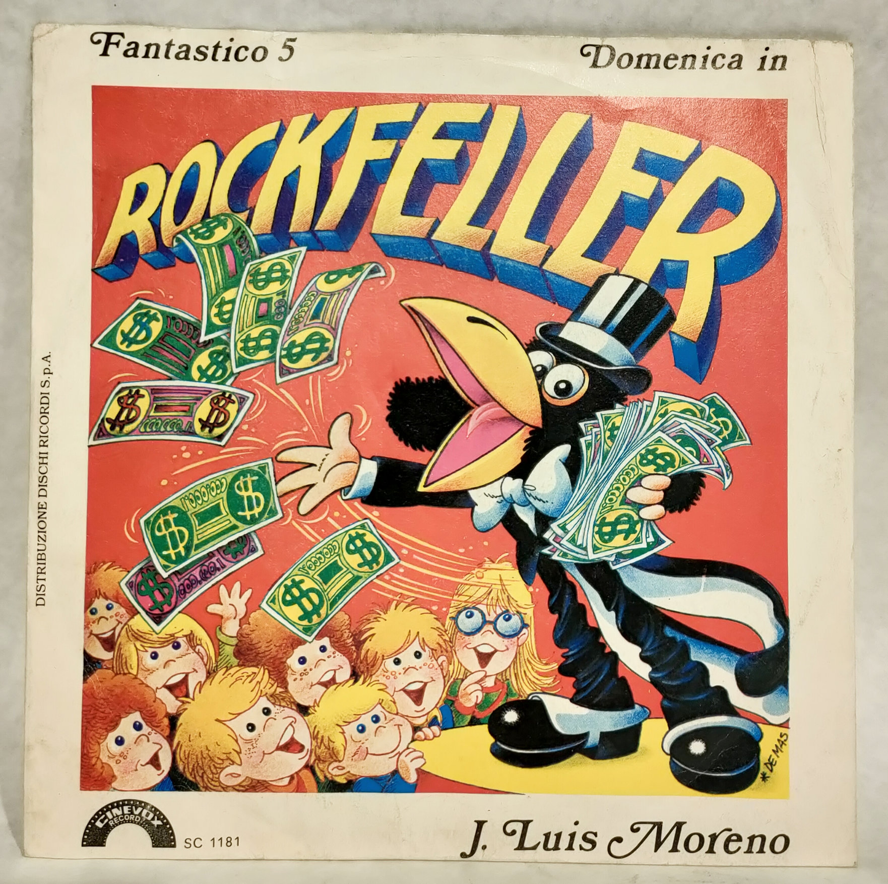 Disco 45 Giri –  Rockfeller – Domenica In
