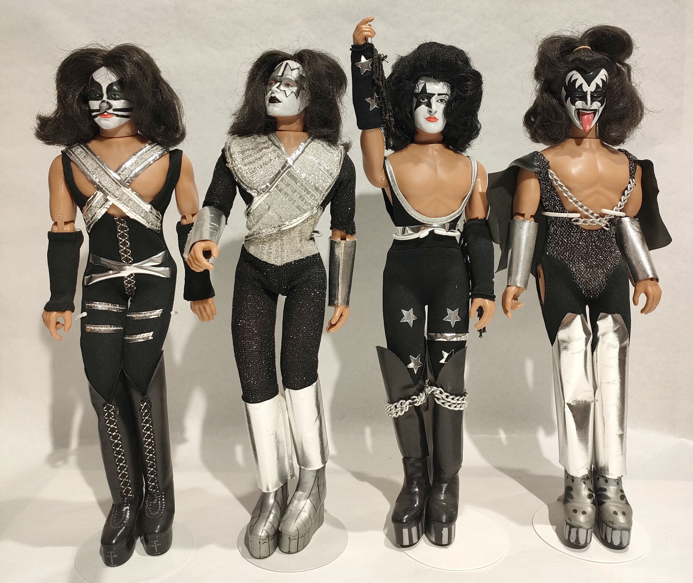 Grupo Musicale Kiss – 4 Action Figure (prezzo per 4 personaggi)
