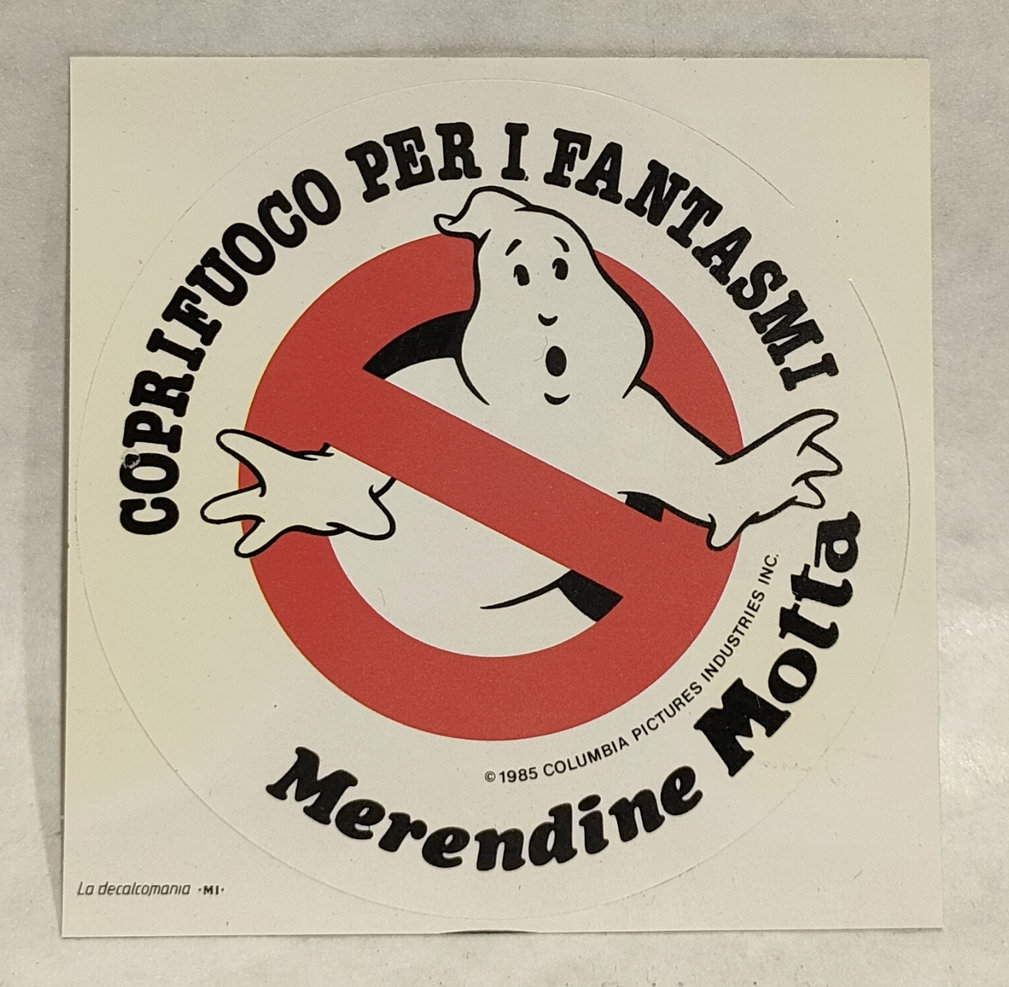 Adesivo Simbolo Ghostbusters – Merendine Motta