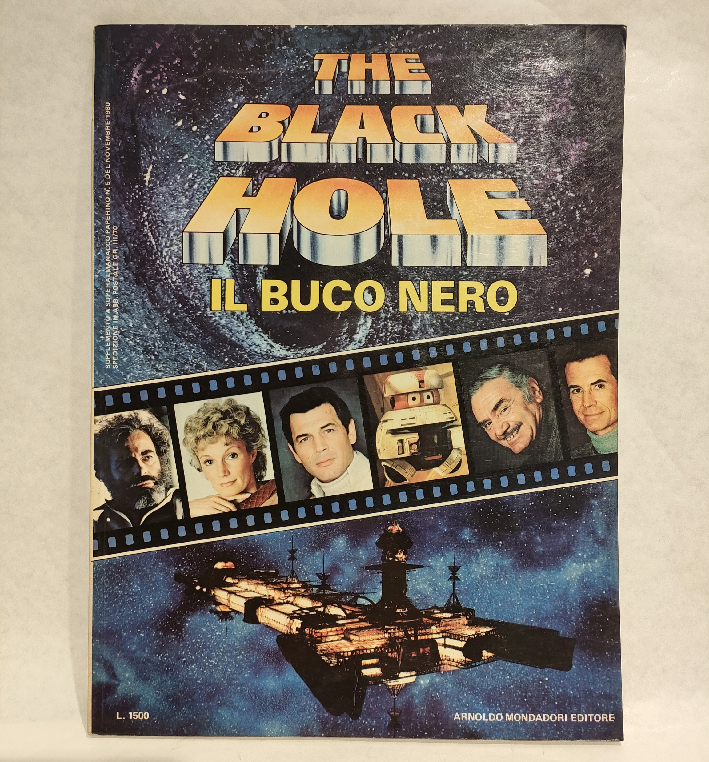 Libro The Black Hole – Dal Film “Black Hole” – Supplemento a Super Almanacco Paperino