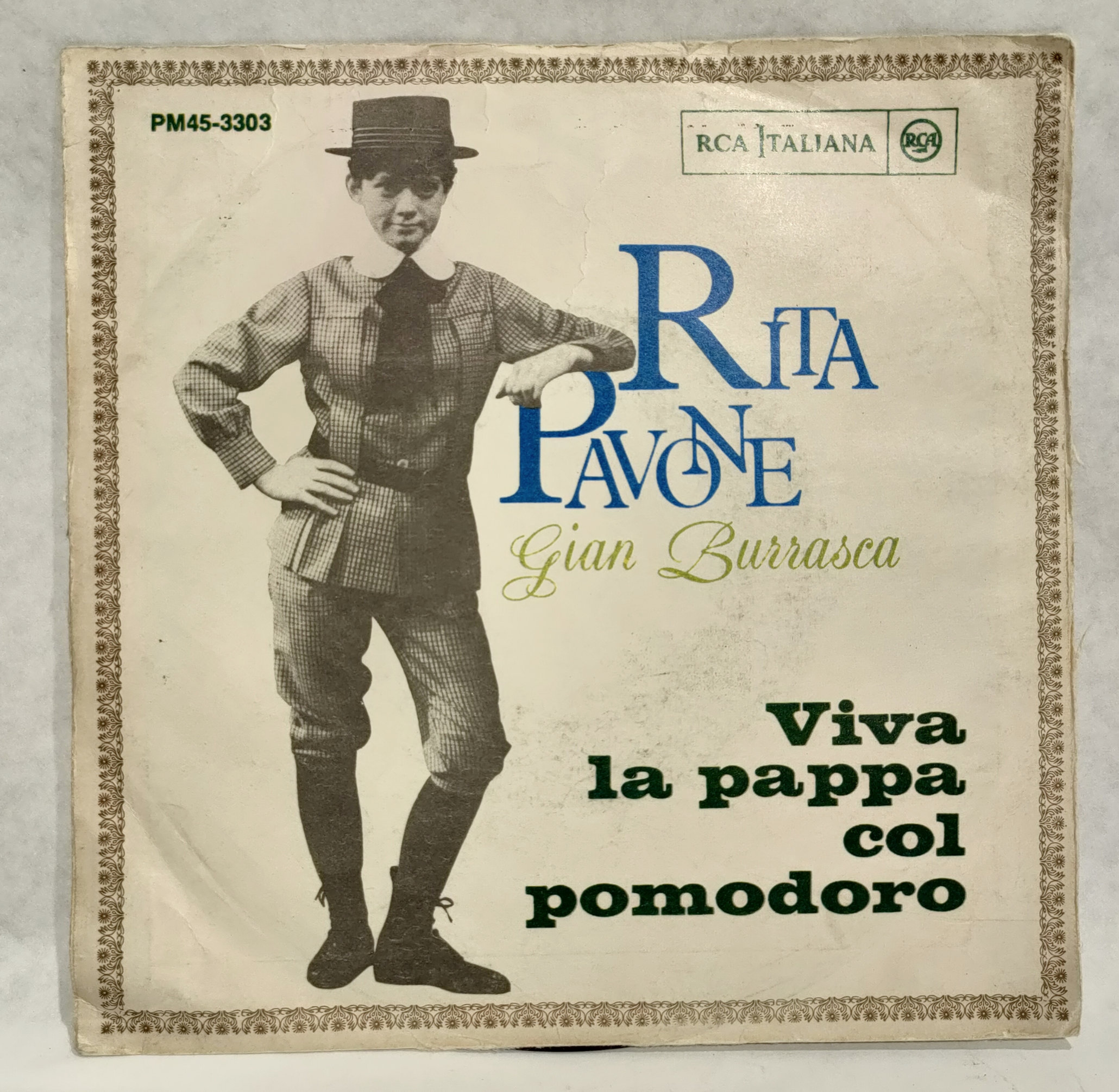 45 giri Rita Pavone – Viva la pappa col pomodoro