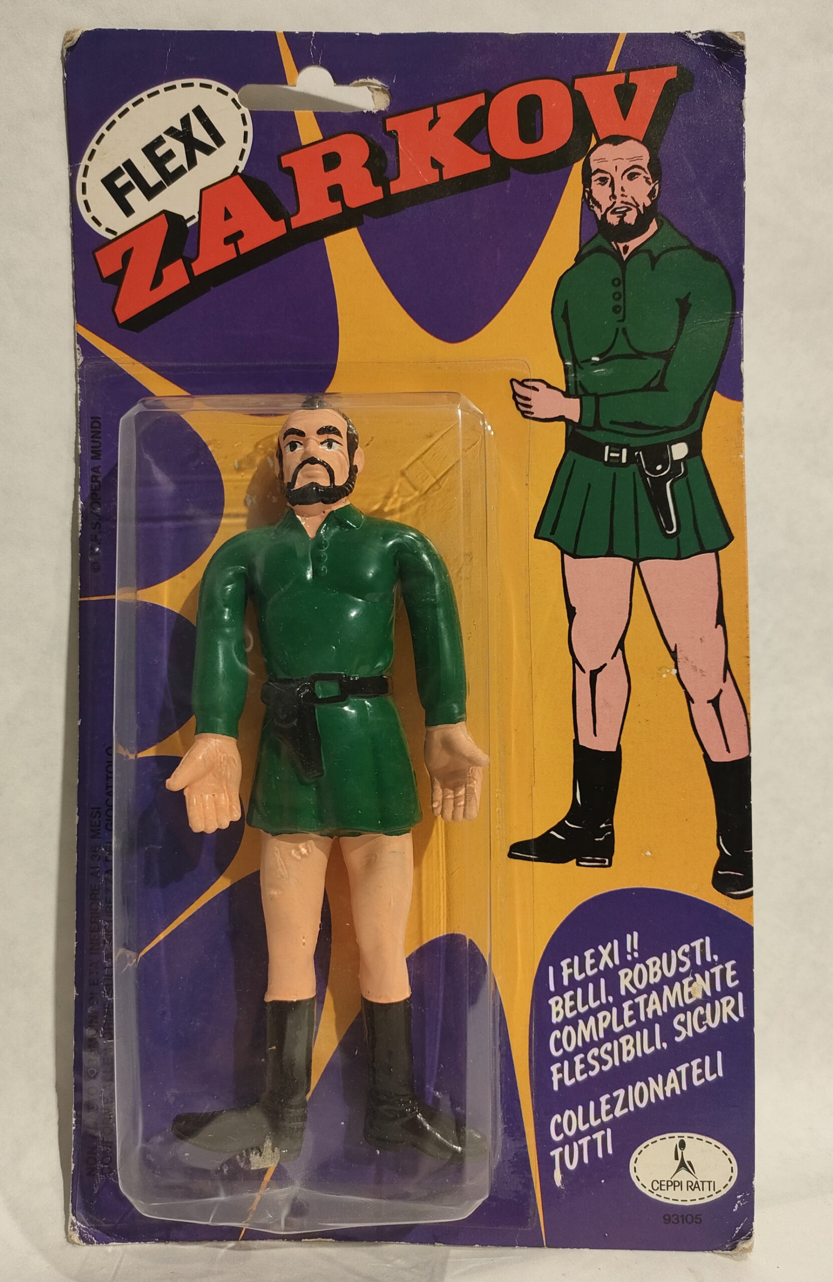 Zarkov – Flash Gordon – Flexi – In Blister