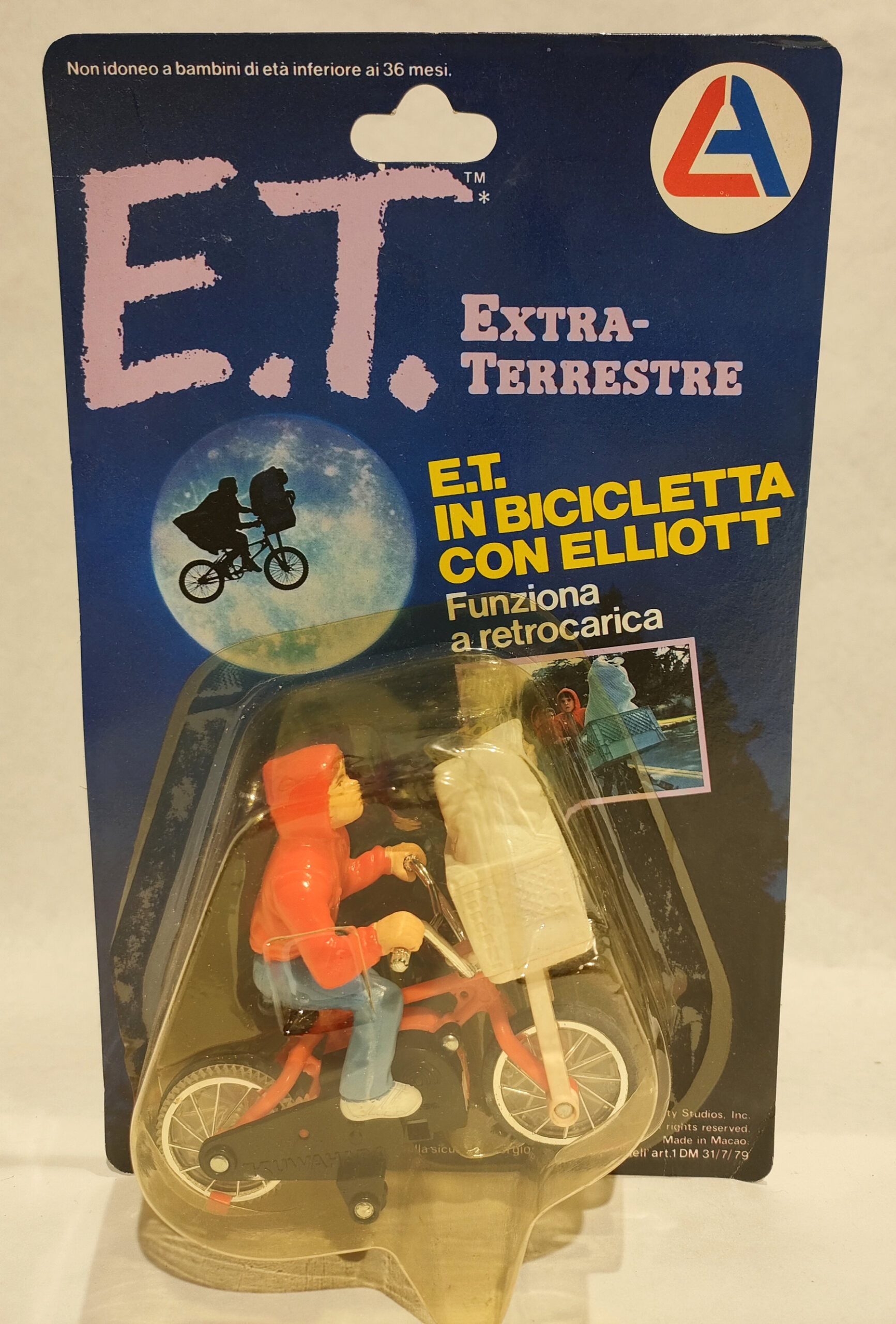 E.T. in Biciletta con Elliot – In Blister
