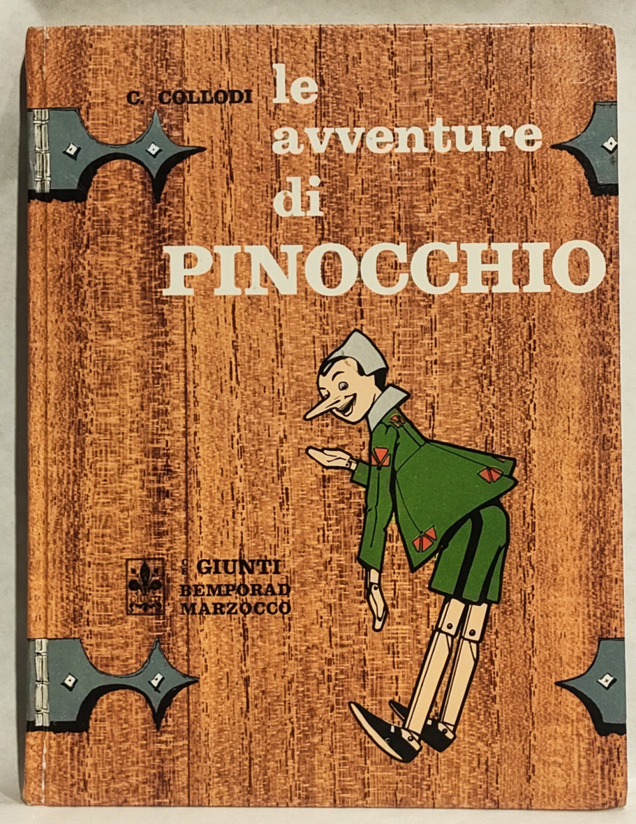 pinocchio monocolore arti movibili