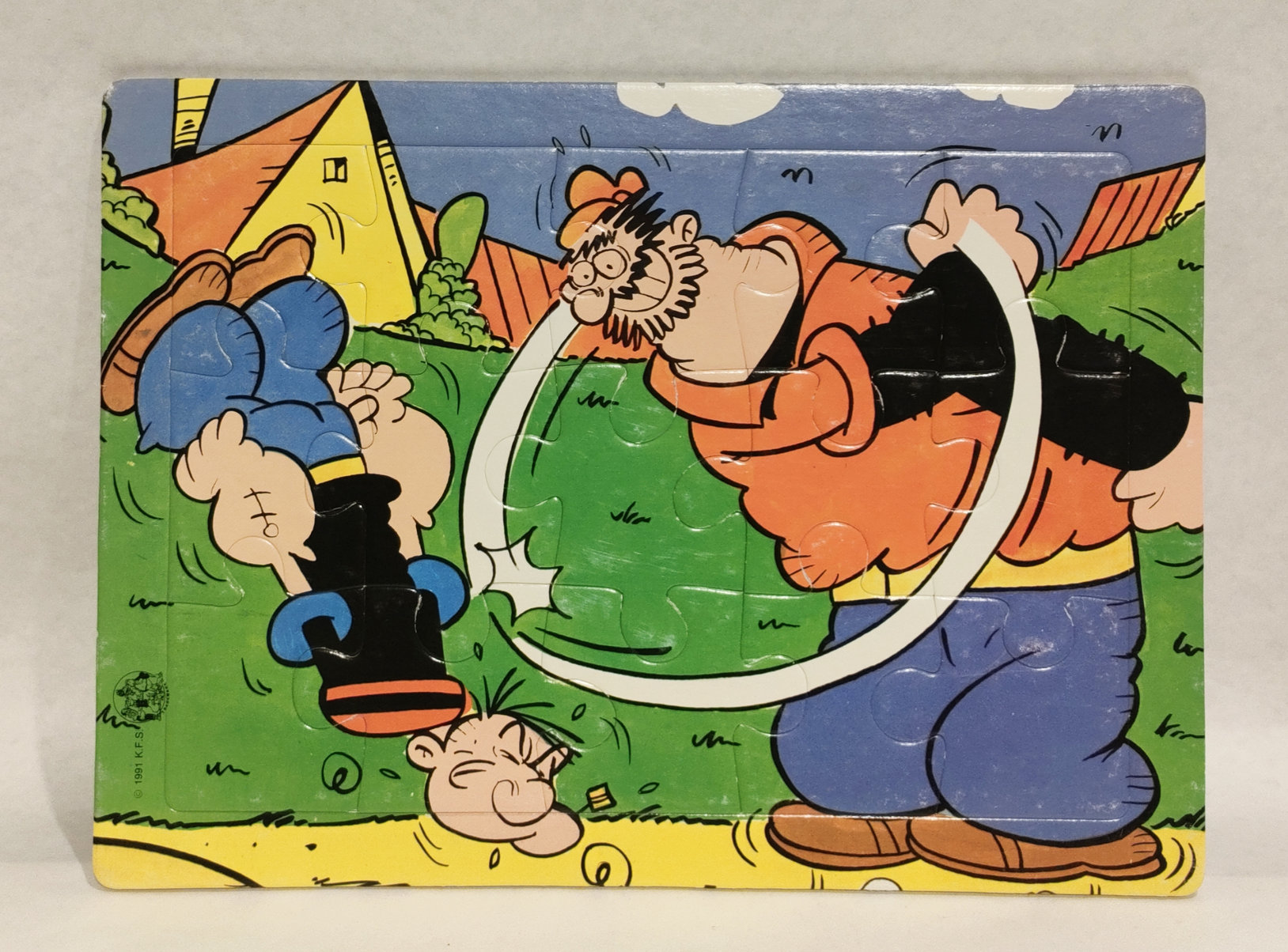 Puzzle Braccio di Ferro e Bruto