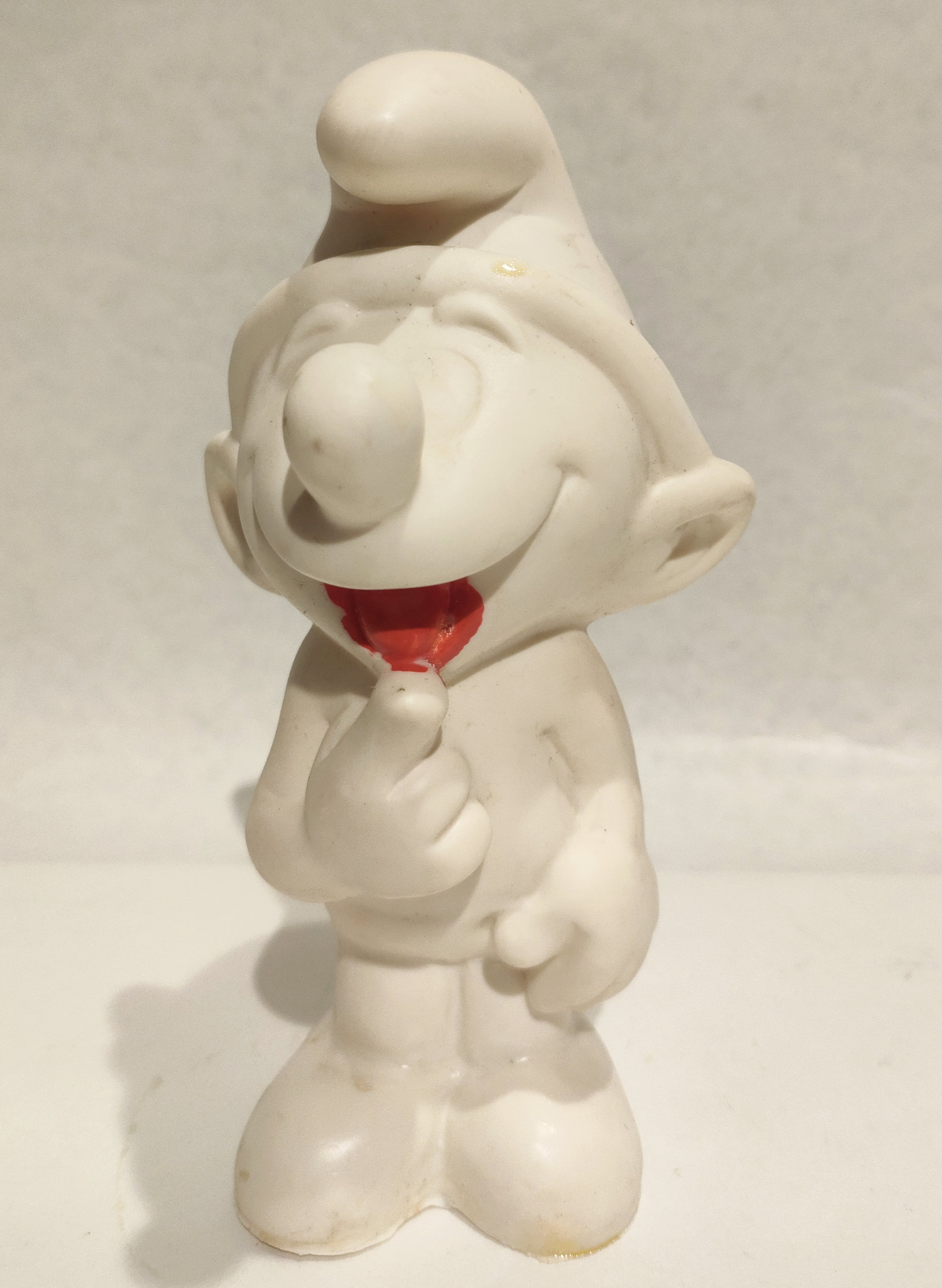Puffo Monocolore Bianco