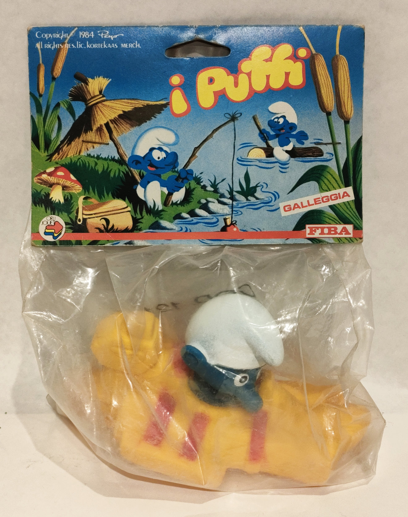 Puffo in Barca – in Blister
