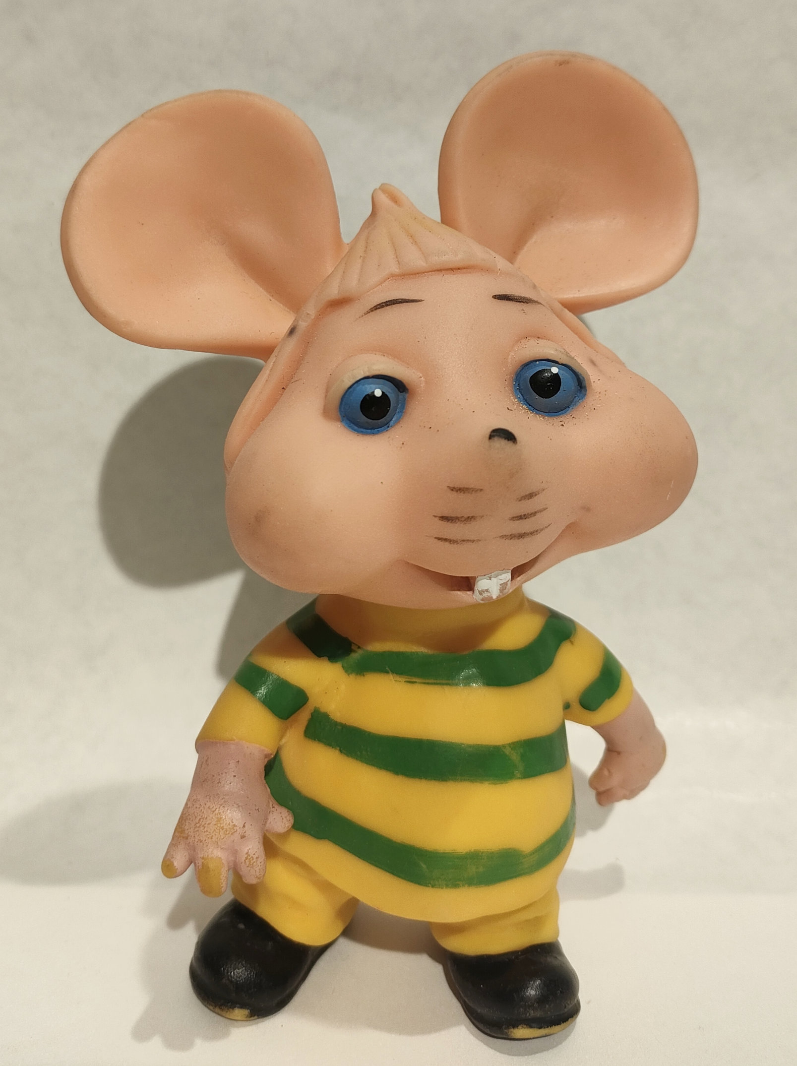 Topo Gigio – Maglietta Righe Gialllo-Verdi