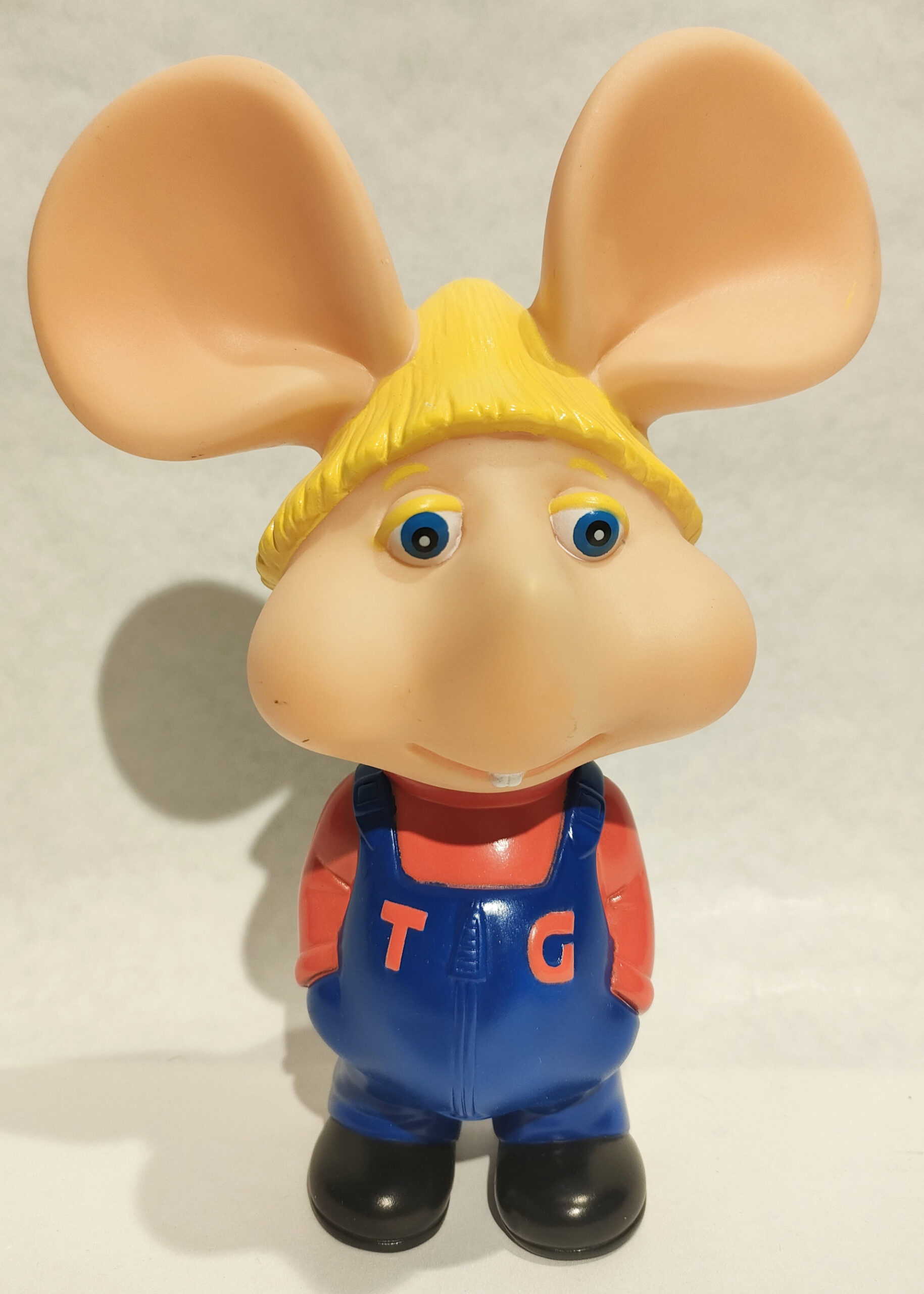 Topo Gigio – Maglia Rossa – Salopette Blu