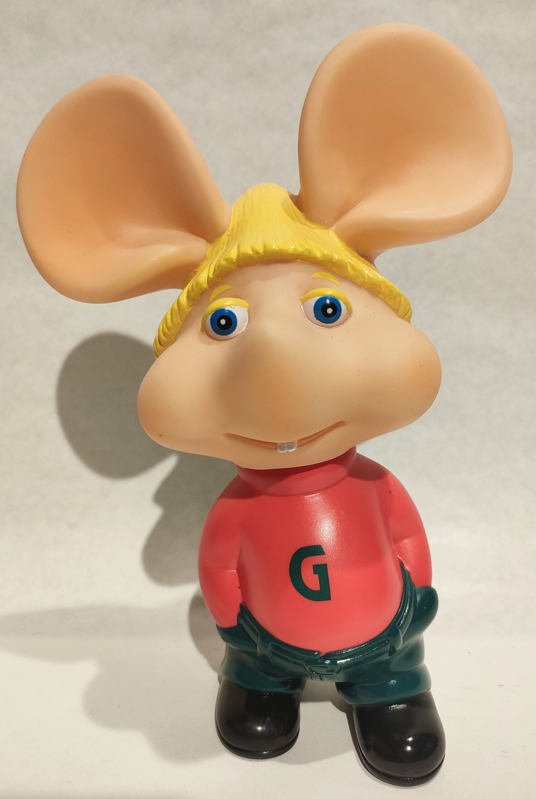 Topo Gigio – Maglia Rossa – Pantaloni Verdi