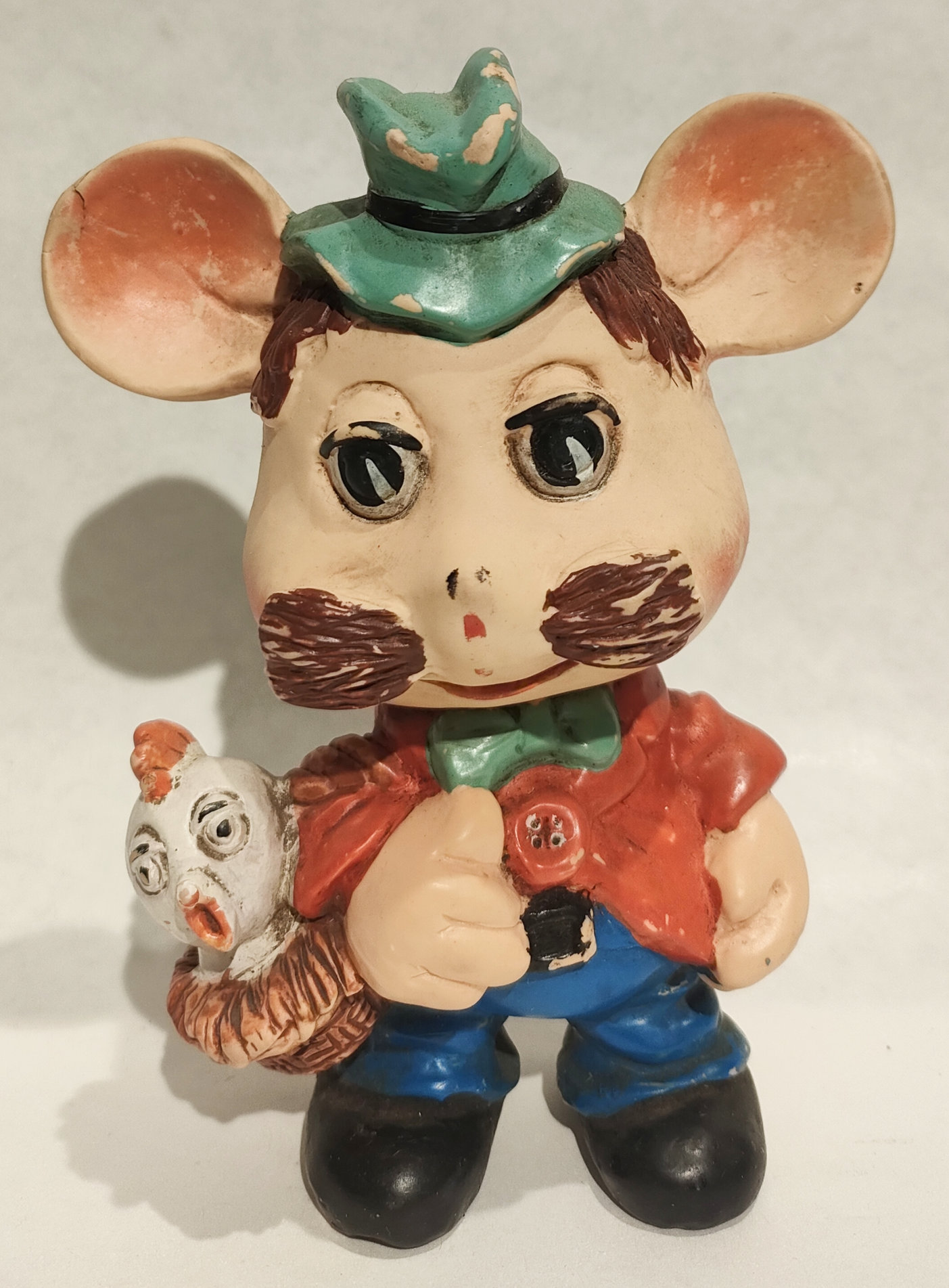 Nonno Teodoro (Topo Gigio) – Con Cesto e Gallina