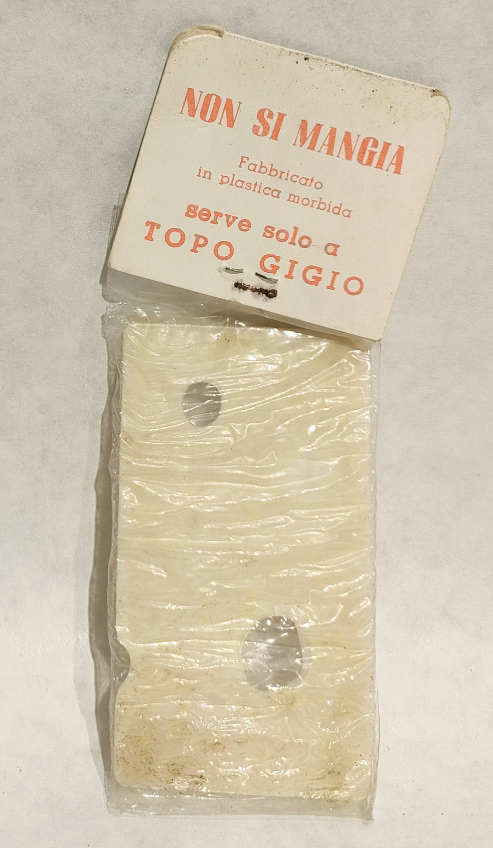 Disco 45 Giri –  Topo Gigio “Auguri e Saluti”
