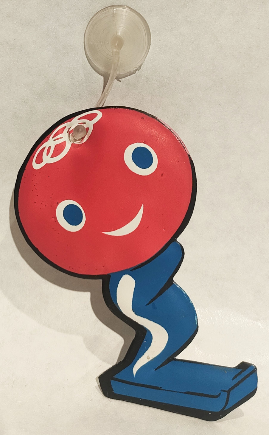 Figurina Plasteco Schuss – Mascotte Olimpiadi Invernali 1968 Grenoble