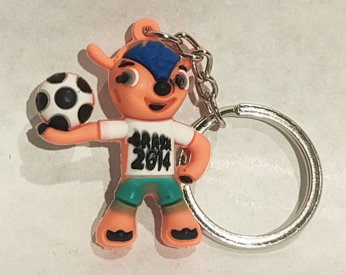Portachiavi Fuleco – Mascotte Mondiali 2014 Brasile