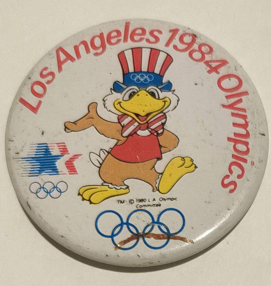Spilla Eagle – Mascotte Olimpiadi 1984 Los Angeles