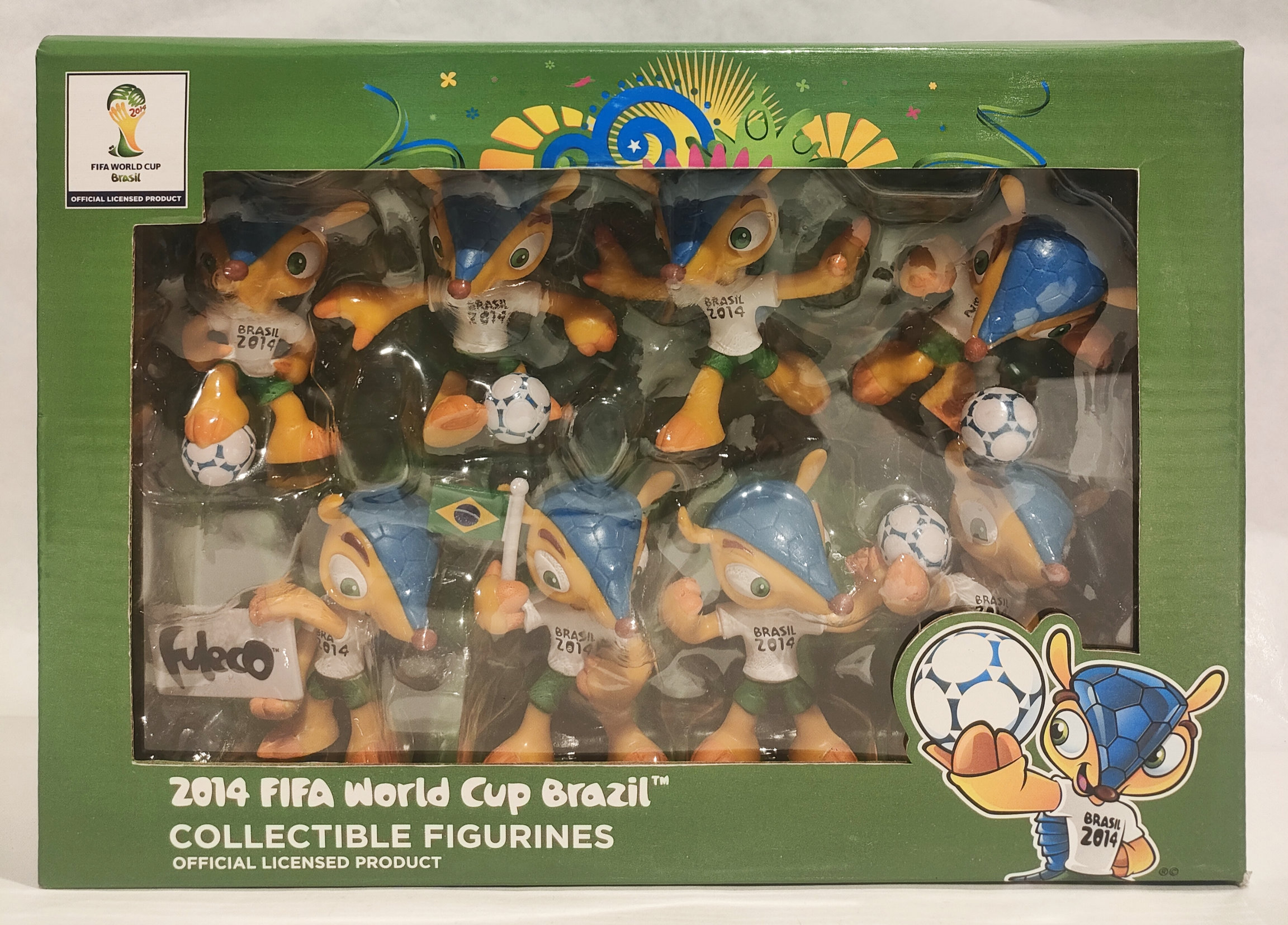 Set Fuleco – Mascotte Mondiali 2014 Brasile – In Box