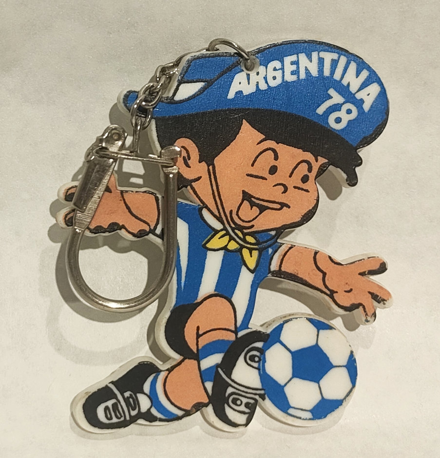 Sagoma Portachiavi Gauchito – Mascotte Mondiali Argentina 1978