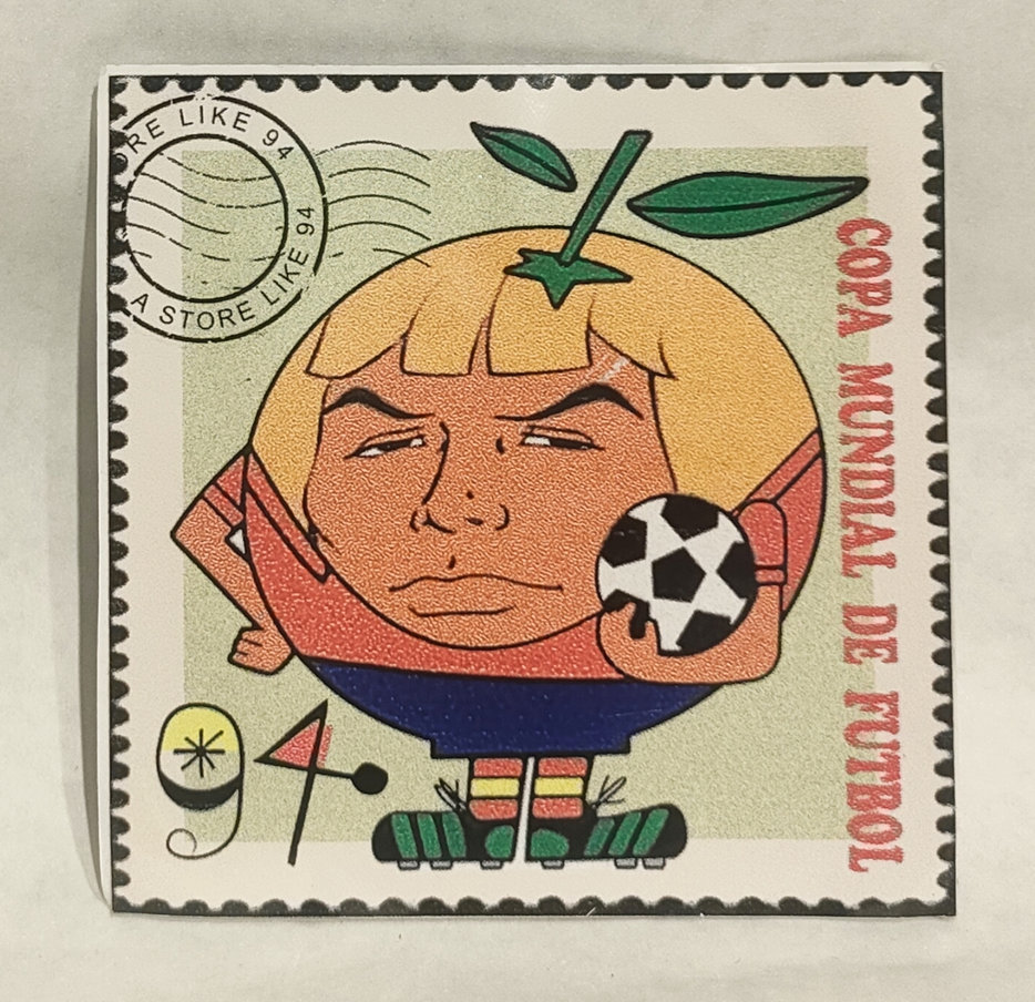 Adesivo Naranjito – Copa Mundial de Futbol – Mascotte Mondiali Spagna 1982