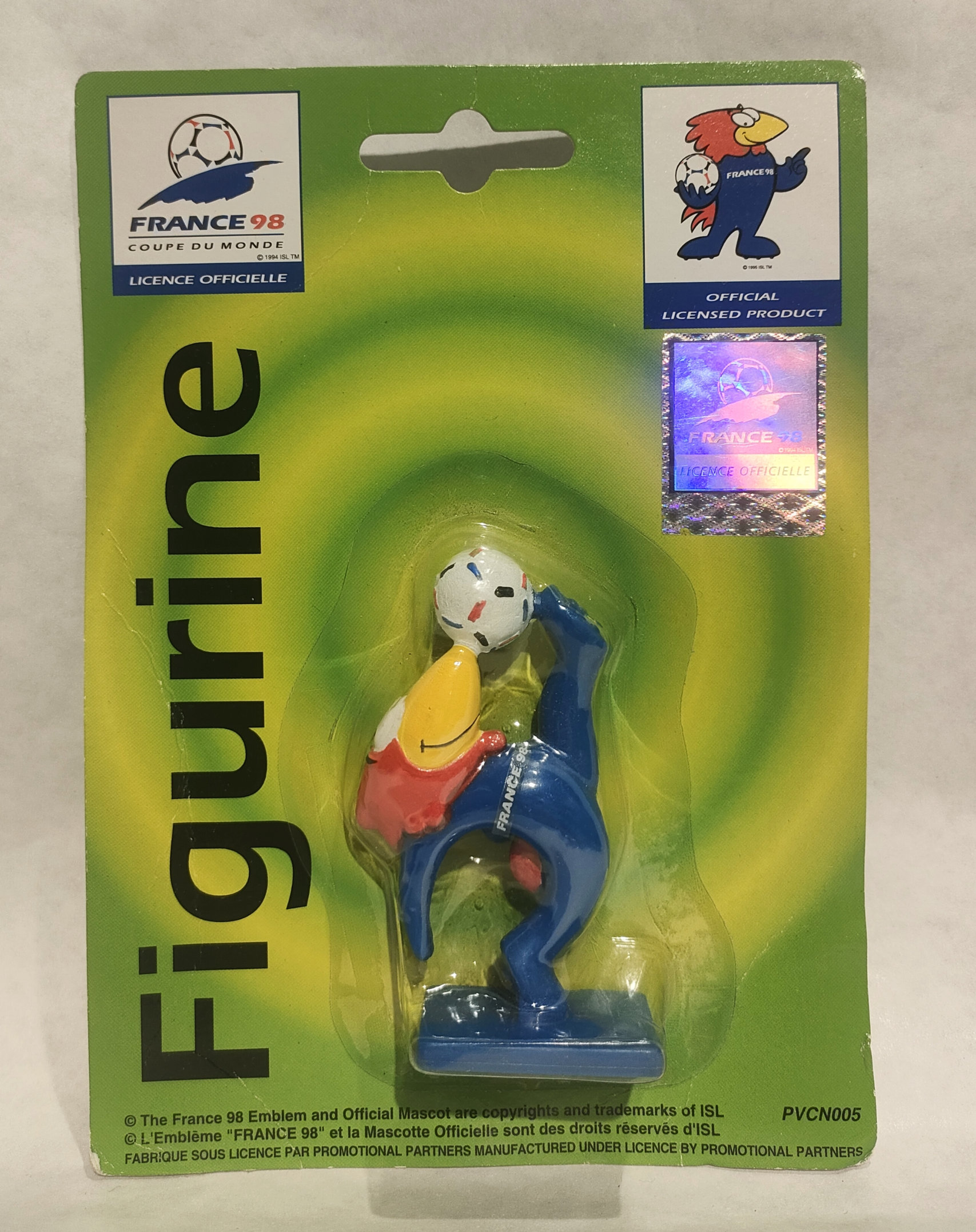 Footix Colpo di Becco – Mascotte Mondiali Francia 1998 – In Blister
