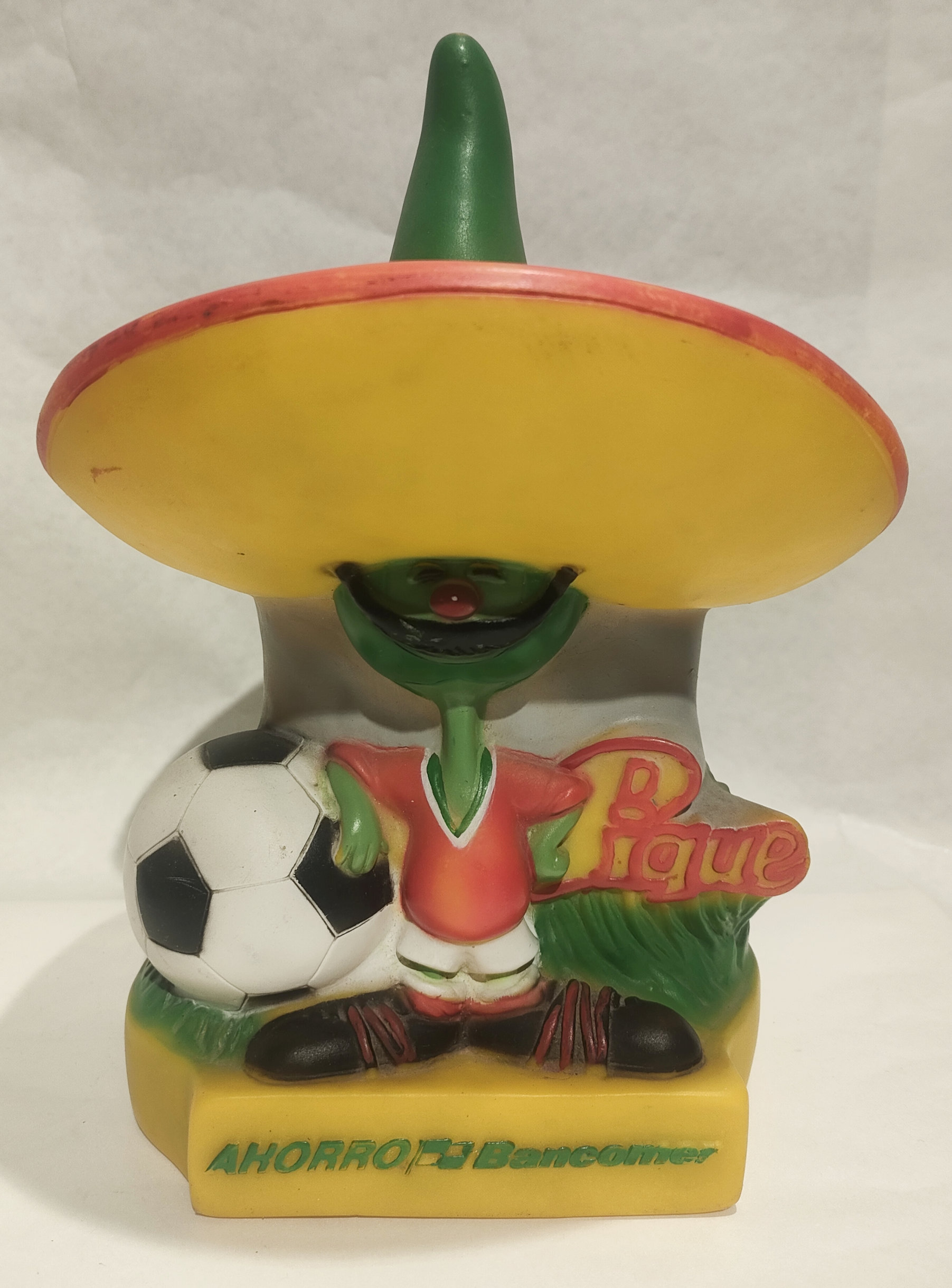 Pique Salvadanaio – Mascotte Mondiali Messico 1986
