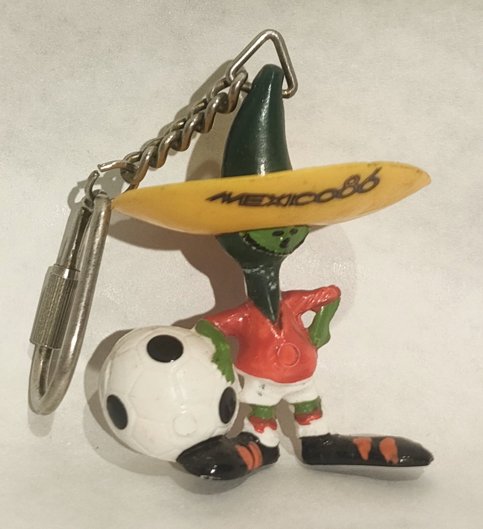 Portachiavi Pique – Mascotte Mondiali Messico 1986