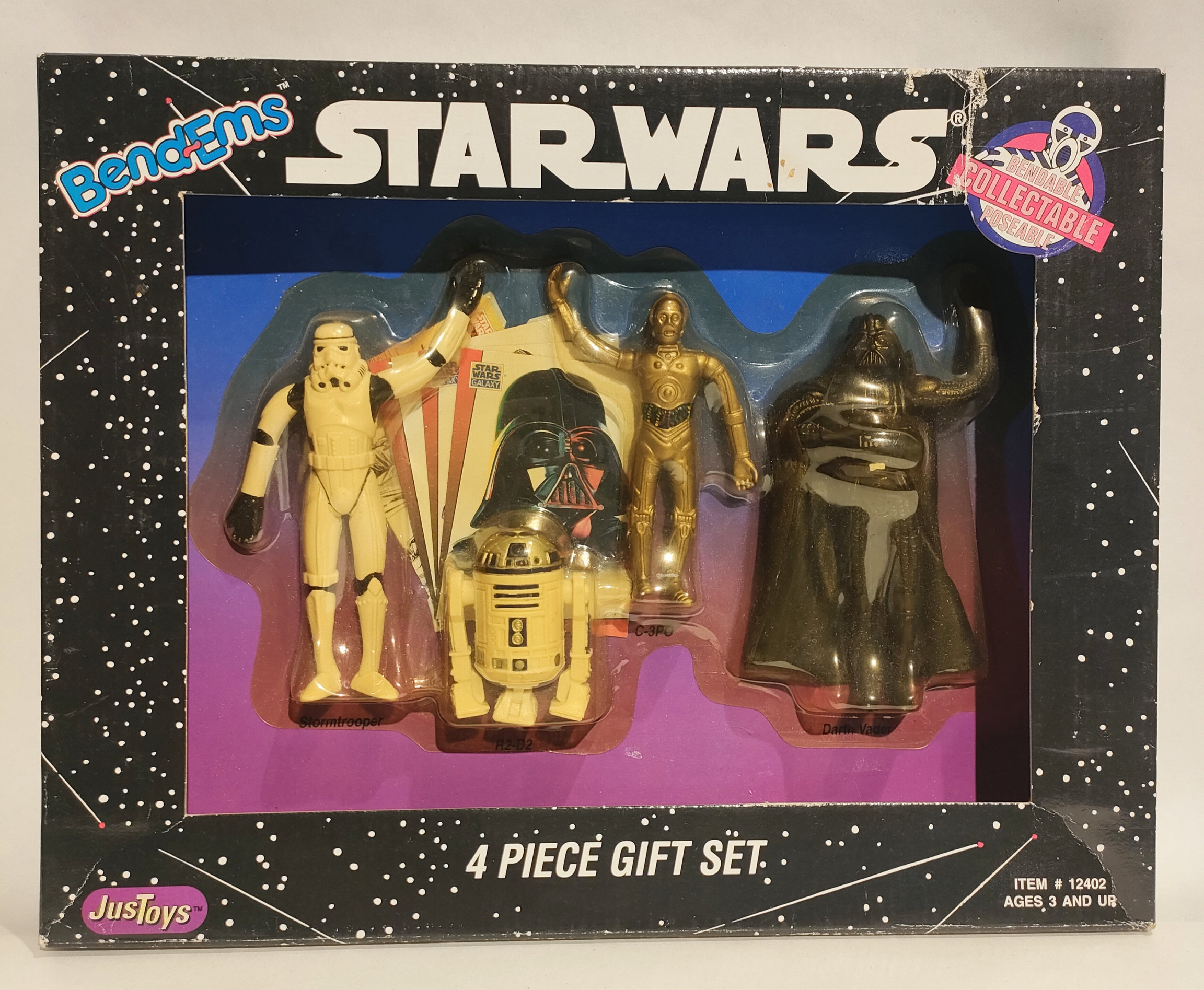 Star Wars – Set in Box (Stormtrooper, R2D2, C3PO, Dartwader)