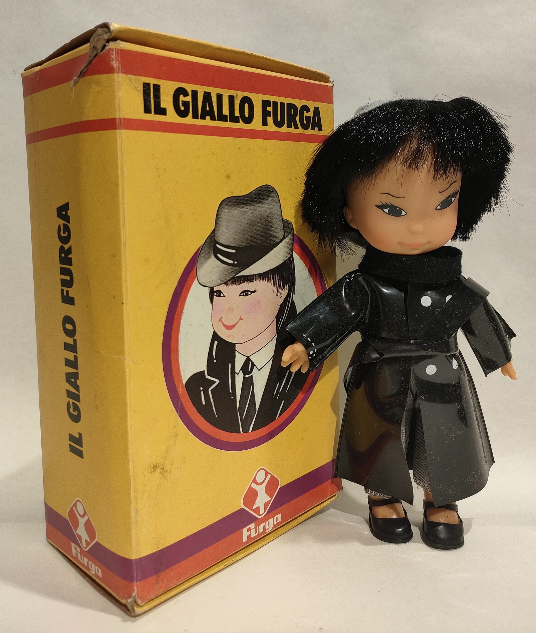 Pupazzo Giallo Mondadori – Giallo Furga – In Box