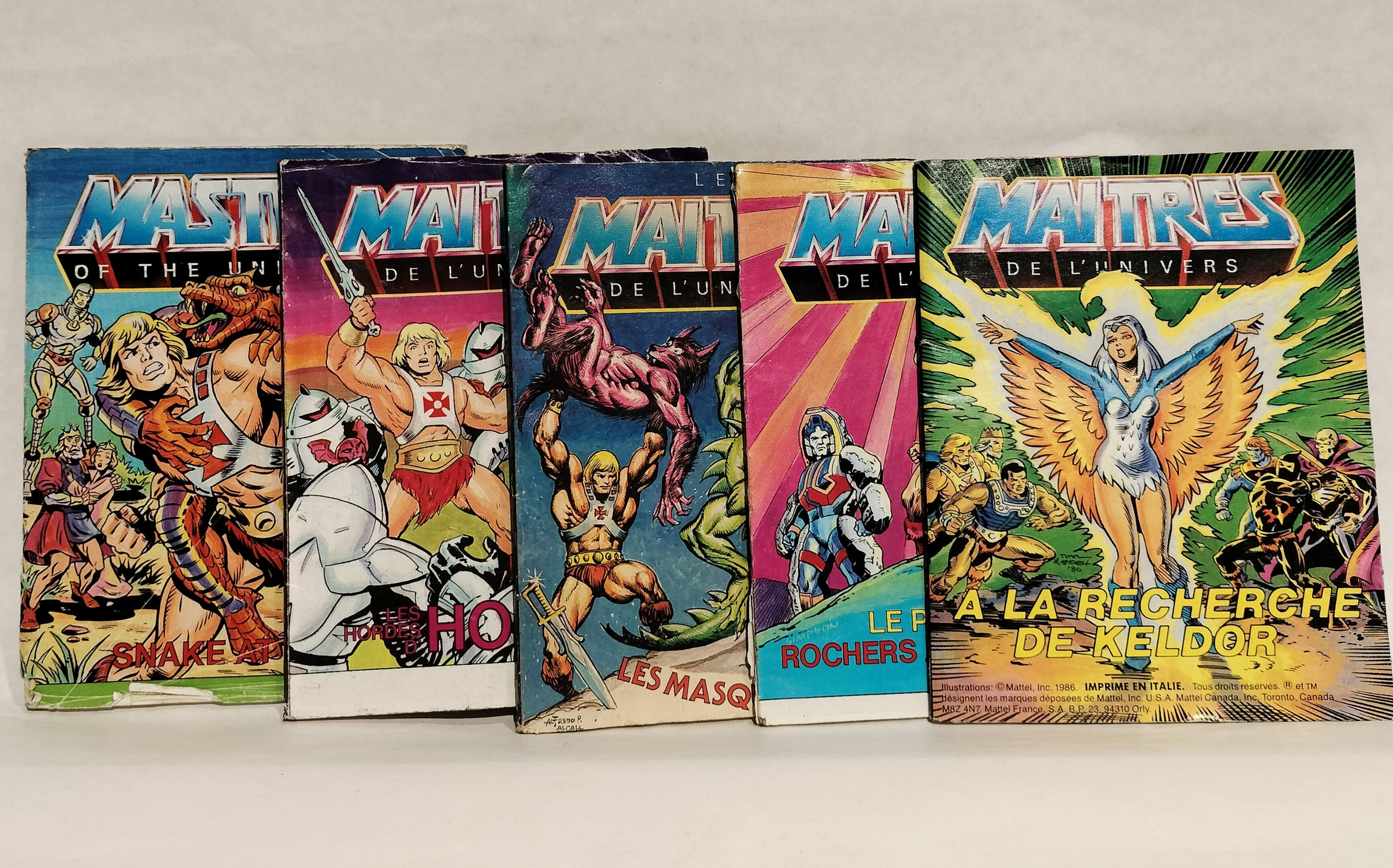 Fumetti Masters of The Universe – 5 px – Dal 1983 al 1986
