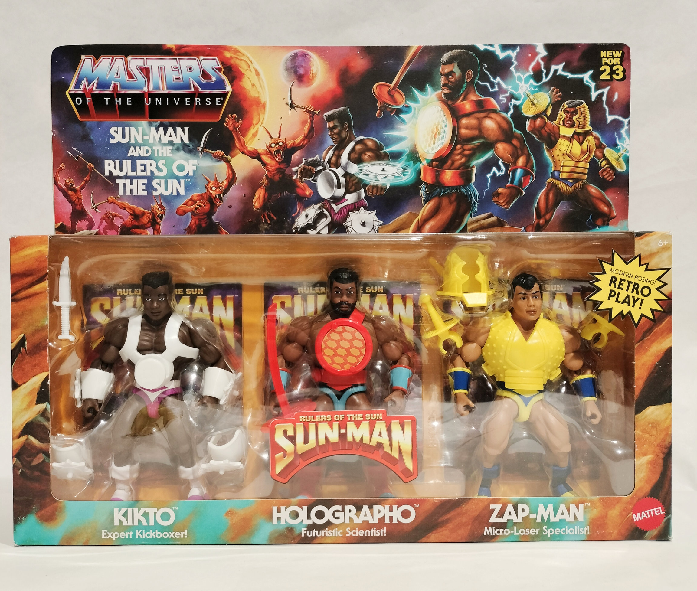 Kikto – Holographo – Zapman – Masters Origins – In Box