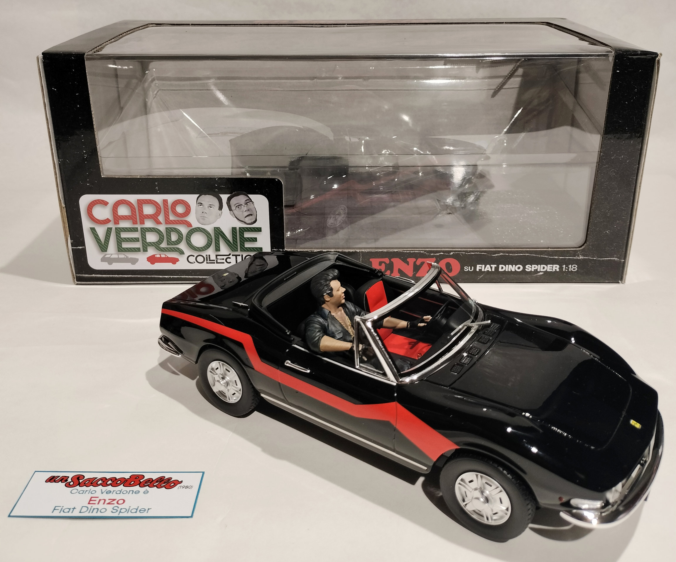 Auto Enzo (Carlo Verdone)  – Film Un Sacco Bello – In Box