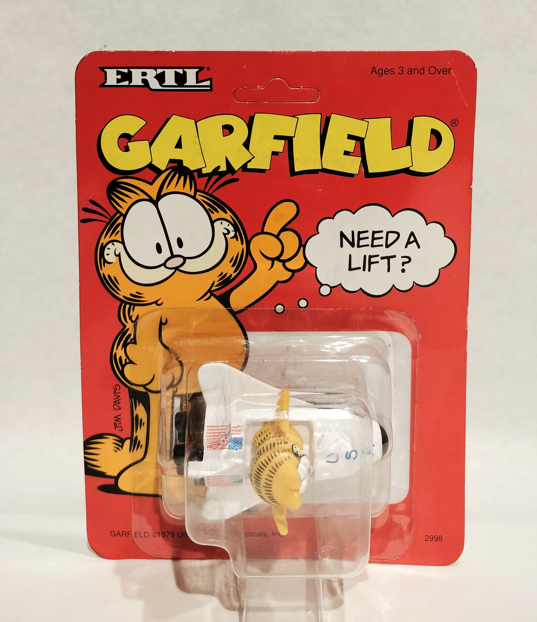 Garfield in Space Shuttle