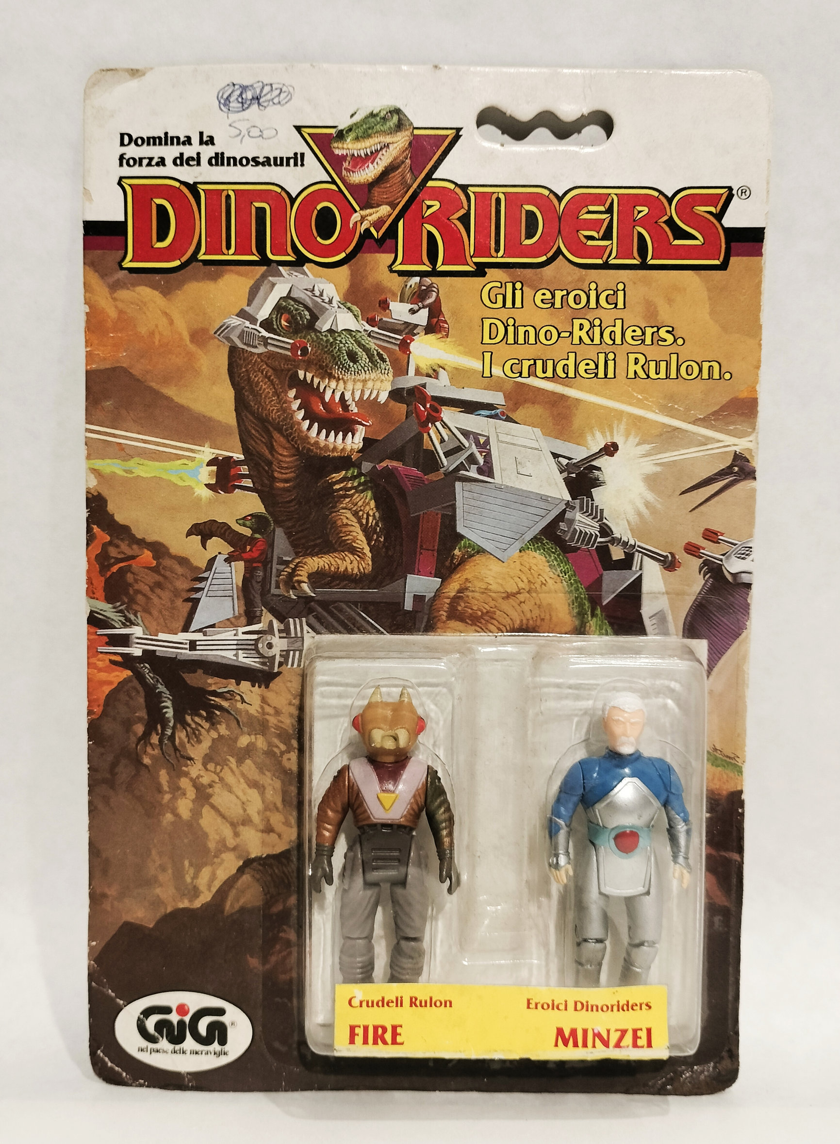 Dino Riders – Fire e Minzei – In Blister
