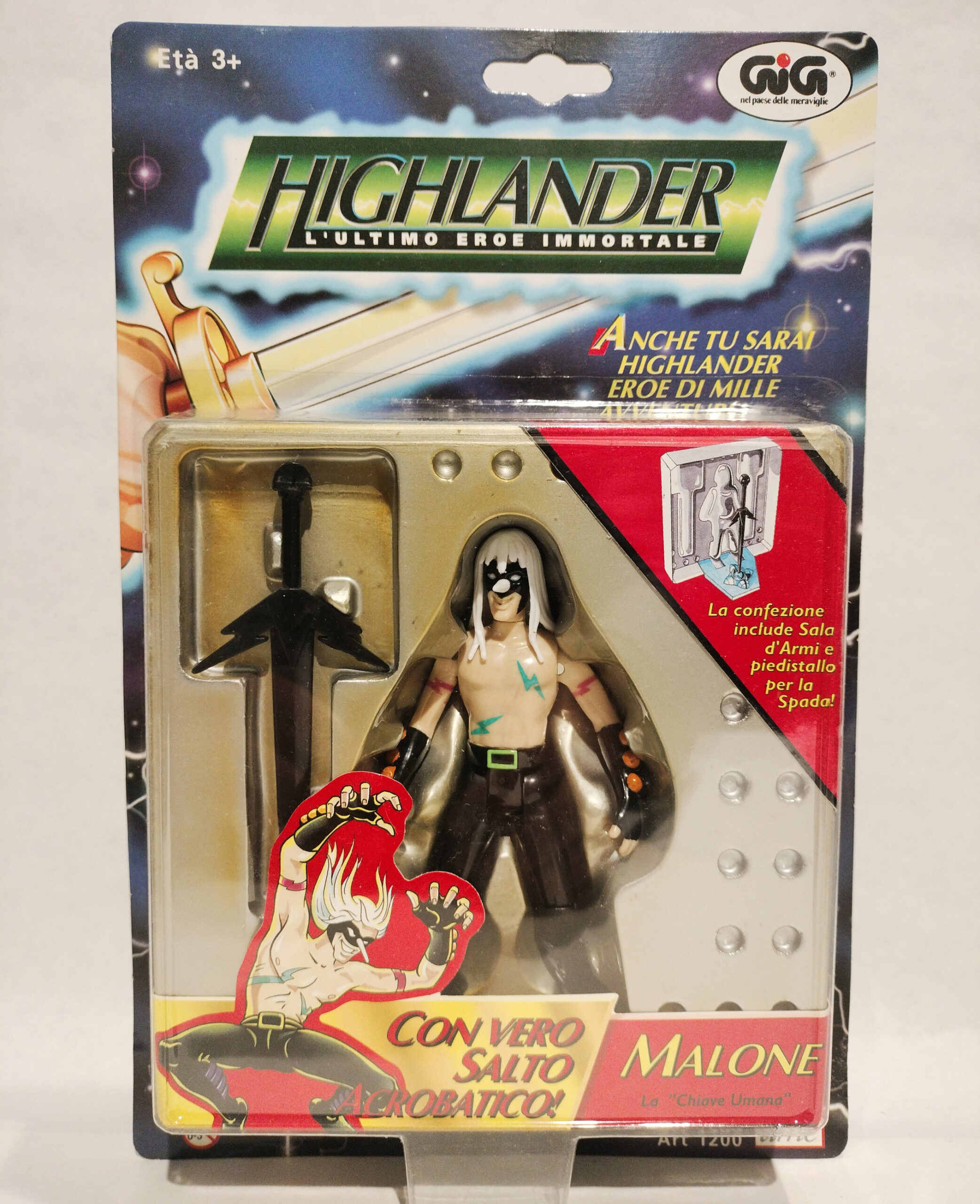 Highlander – Malone Salto Acrobatico – In Blister