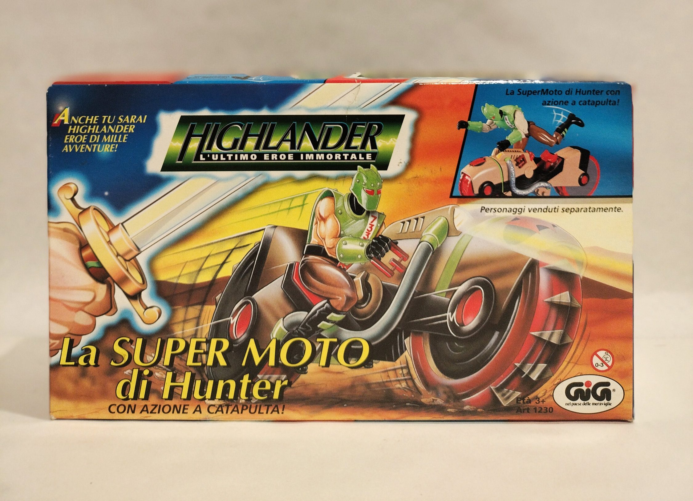 Highlander – La Super Moto di Hunter – In Box