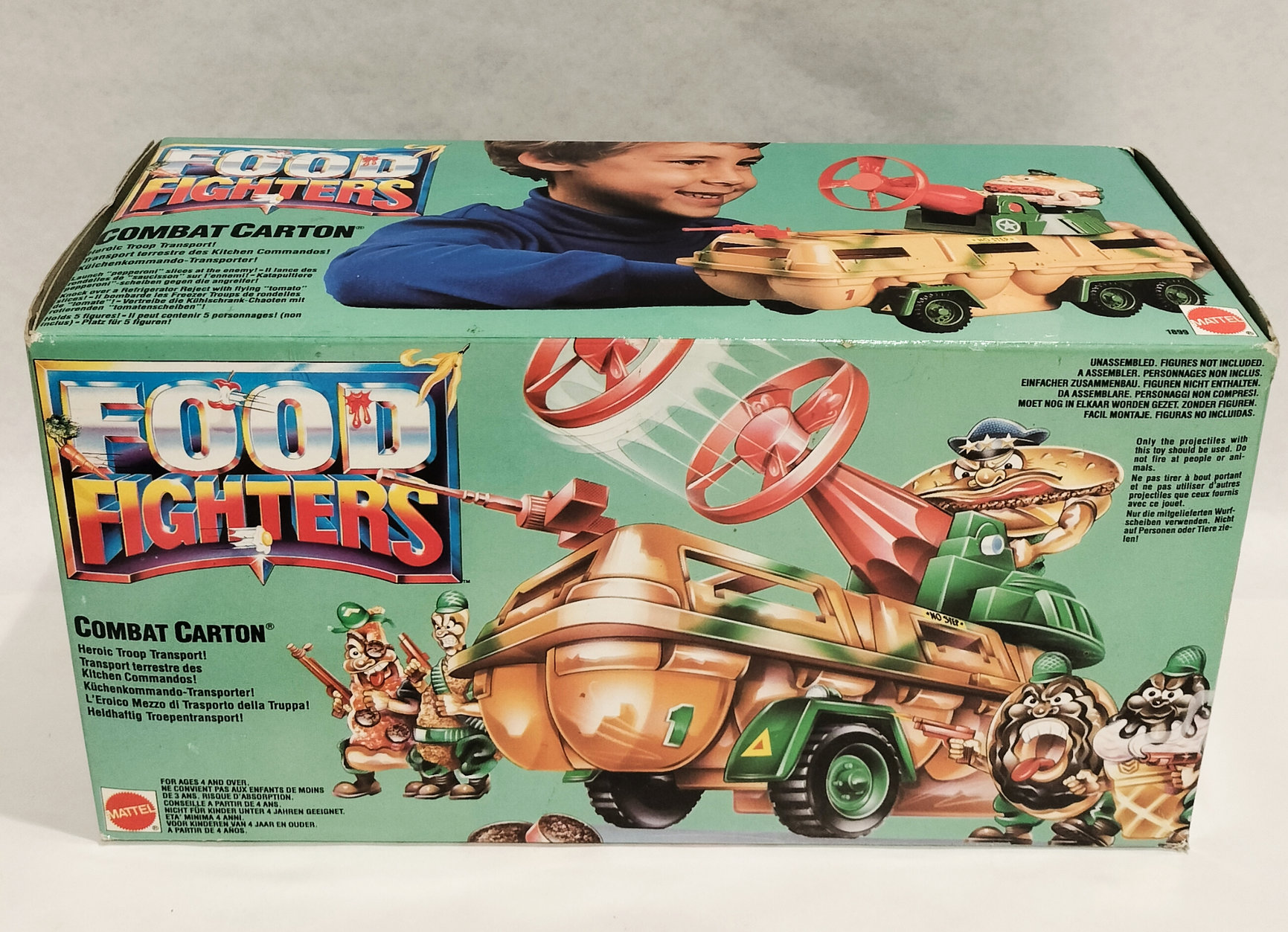 Food Fighters – L’Eroico Mezzo di Trasporto della Truppa – In Box