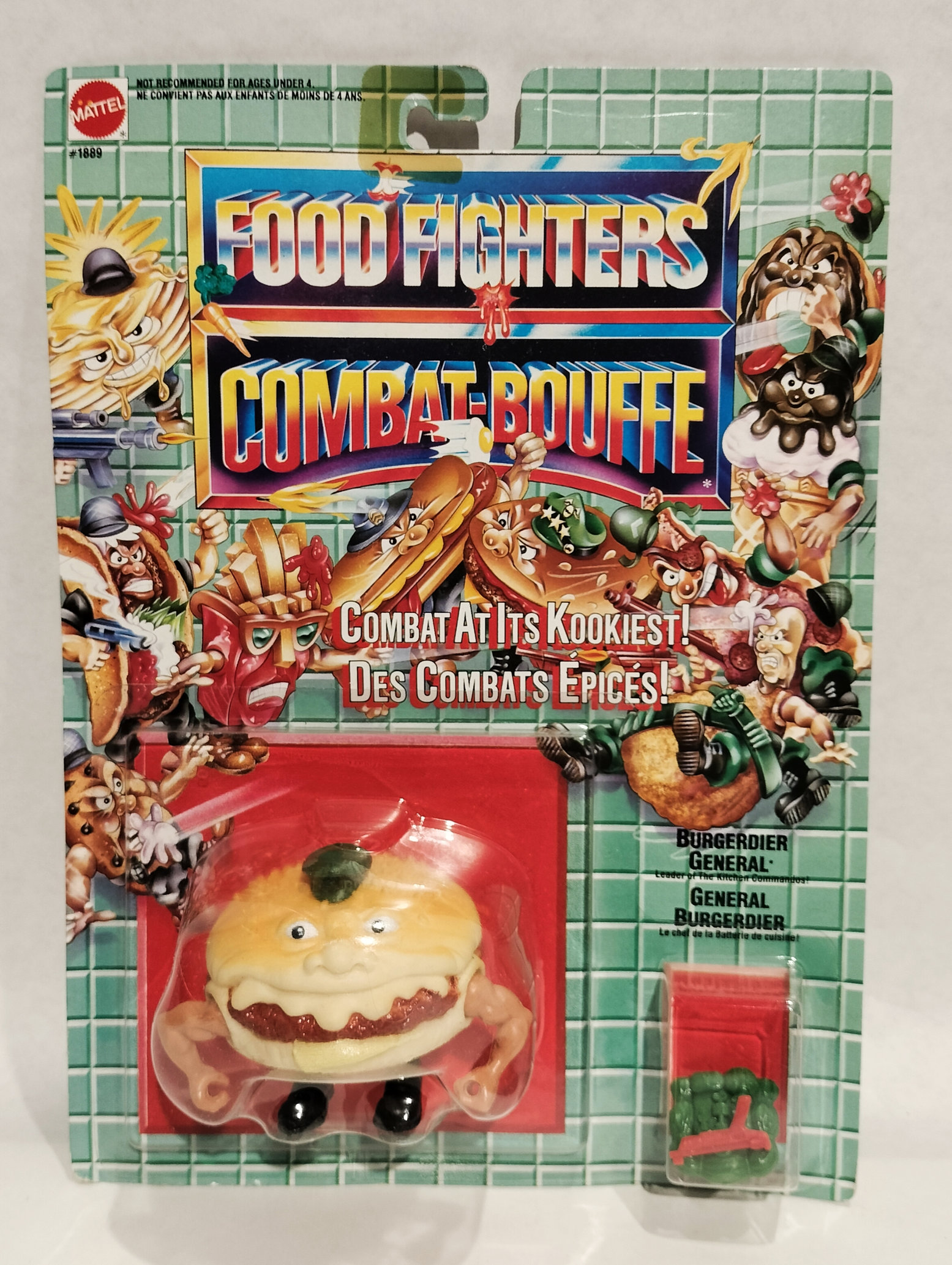 Food Fighters – General Burger Dier- In Blister