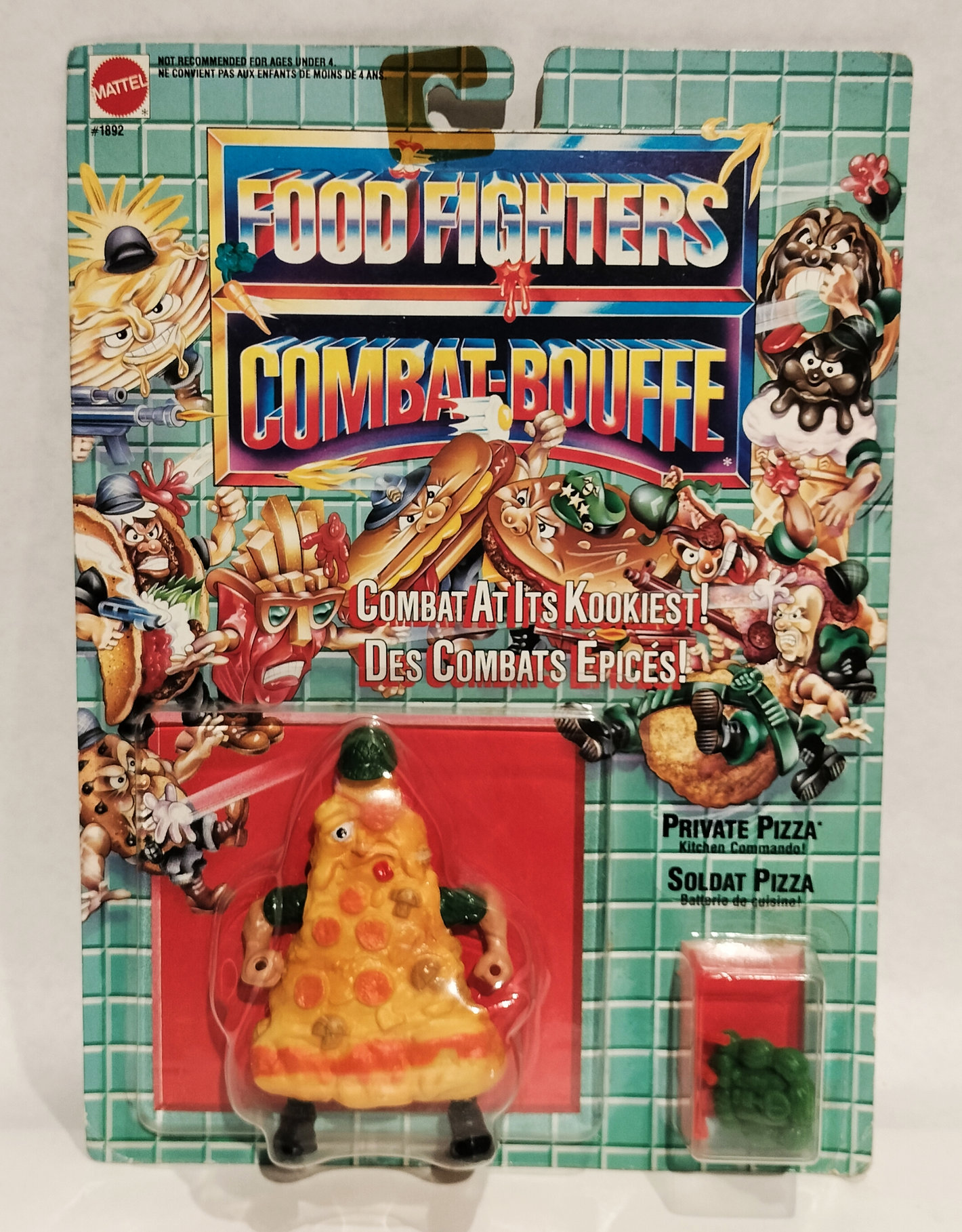 Food Fighters – Soldat Pizza – In Blister