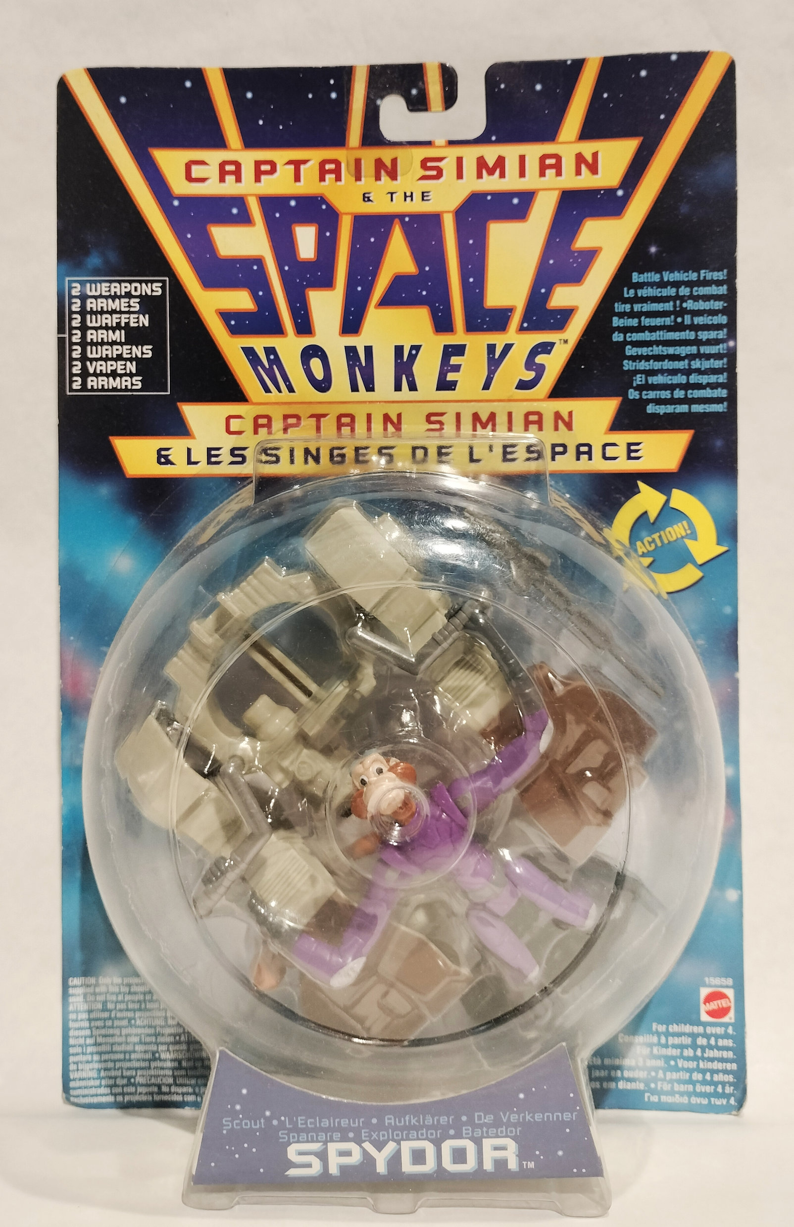Capitan Simian & The Space Monkeys  – Spydor— In Blister