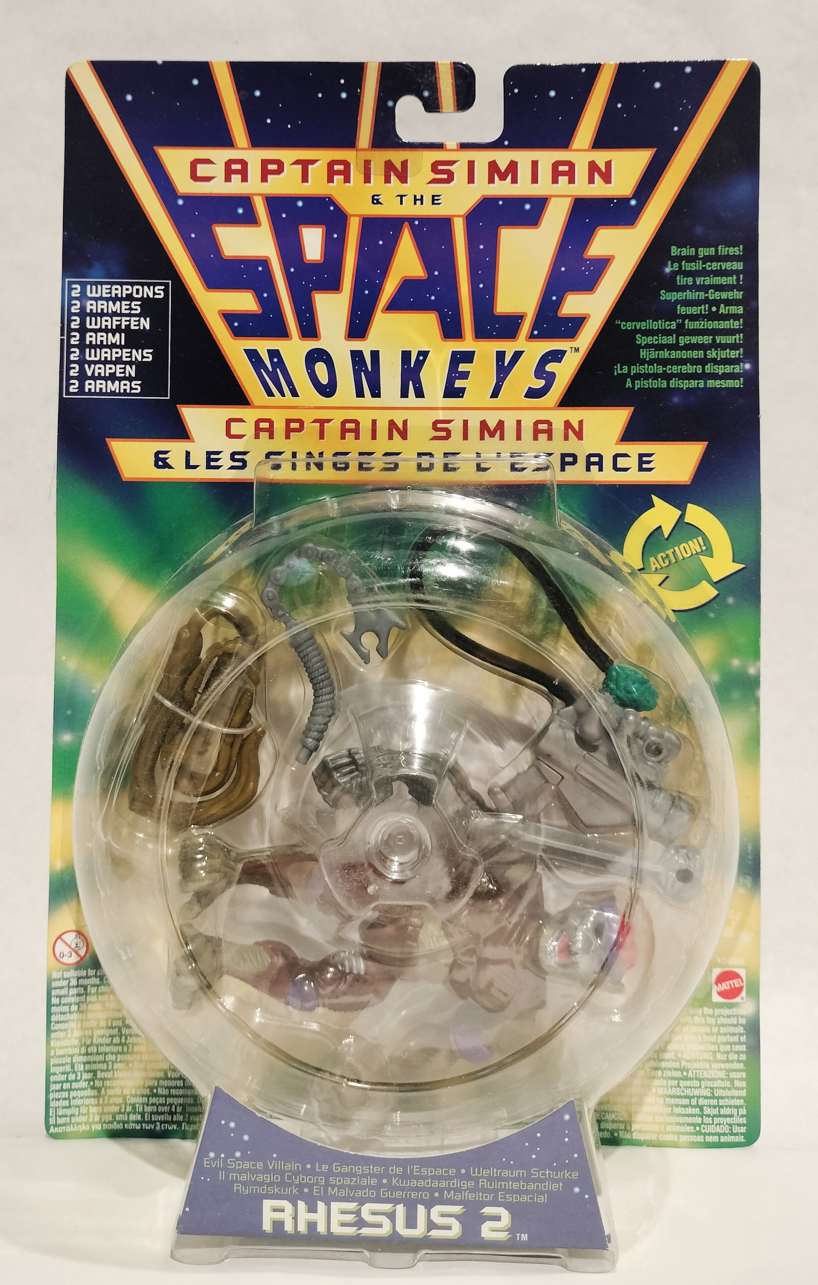 Capitan Simian & The Space Monkeys  – Roesus 2— In Blister