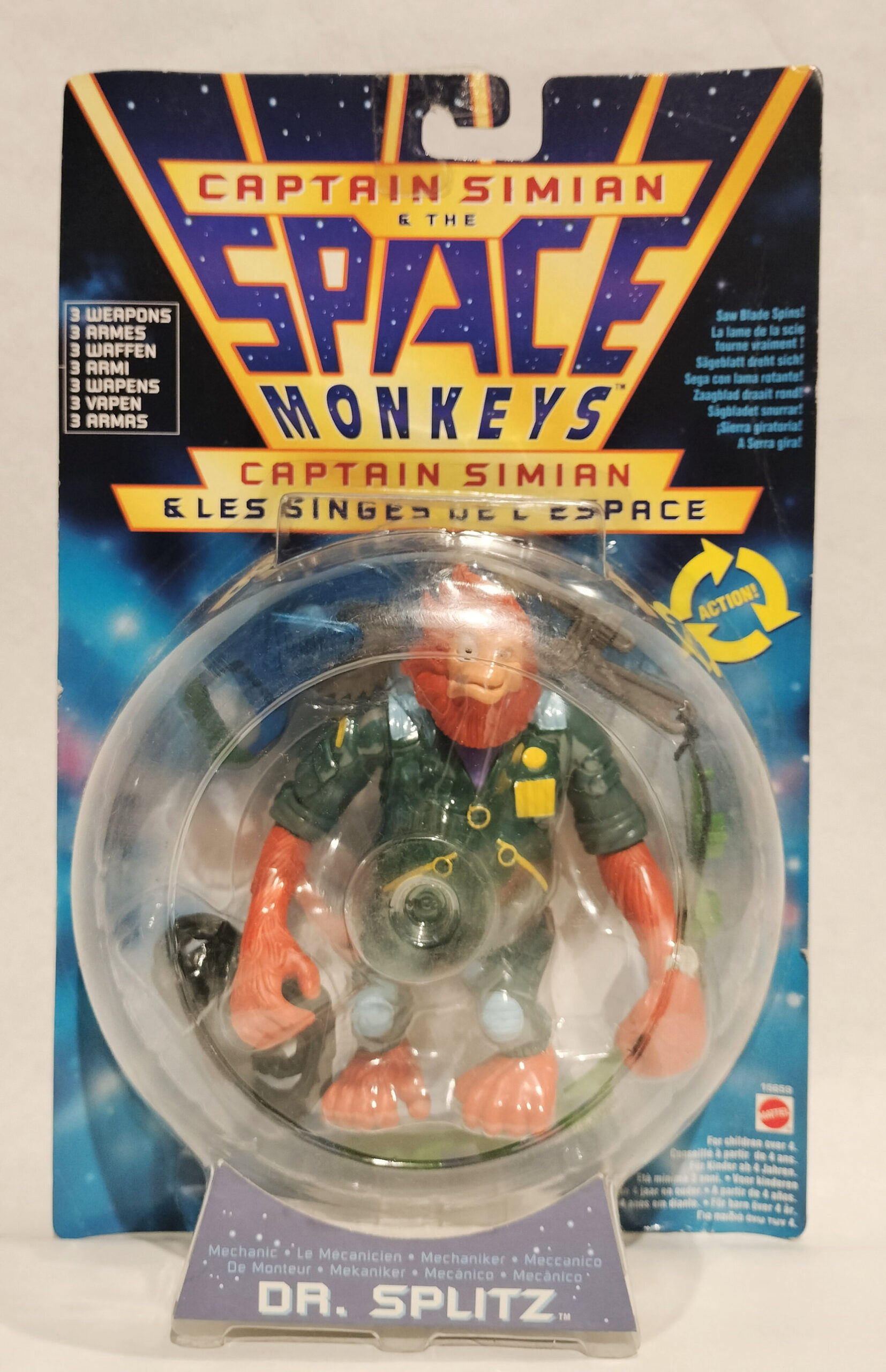 Capitan Simian & The Space Monkeys  – Dottor Splitz— In Blister