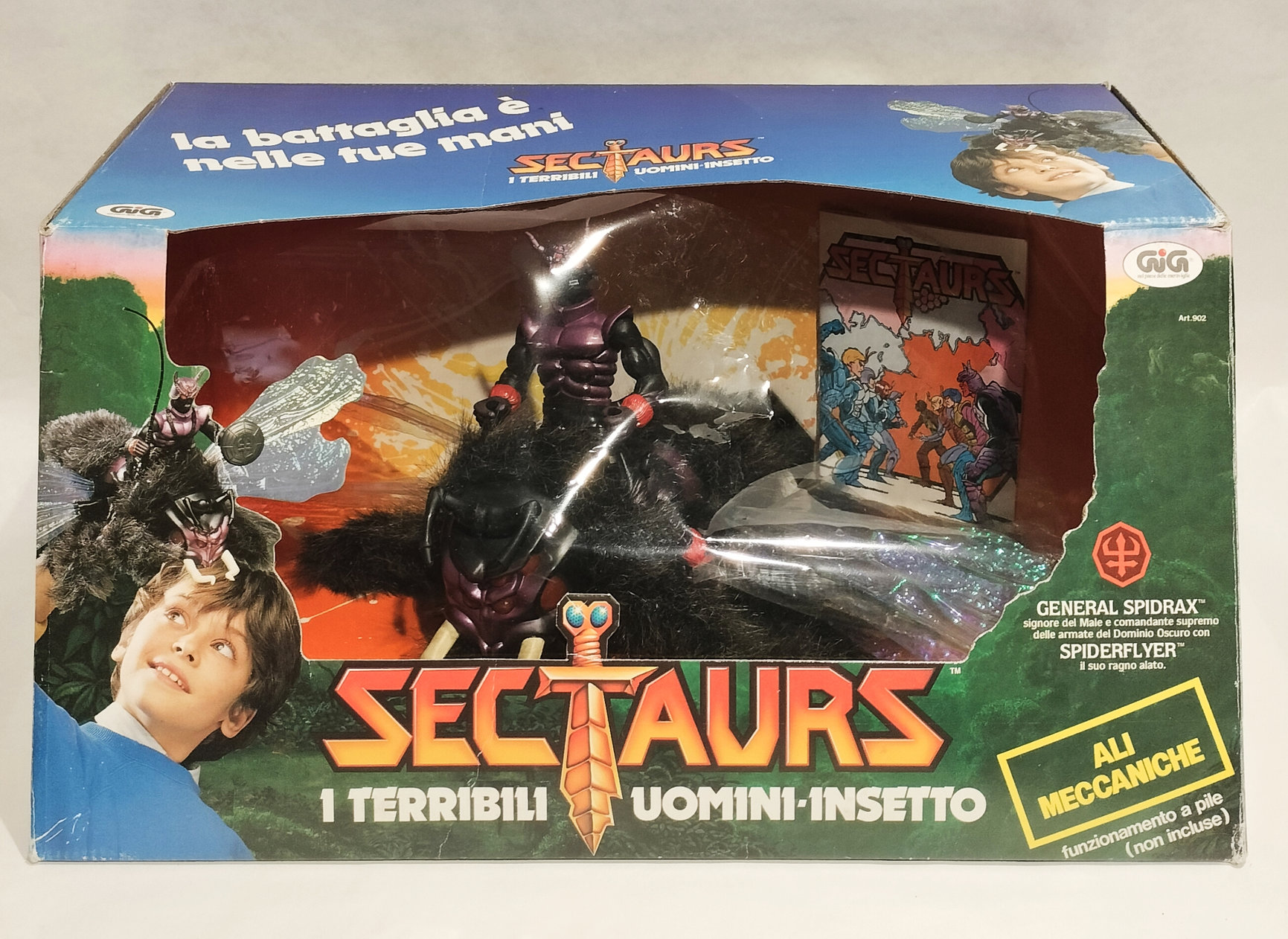 Sectarus – General Spidrax e Spiderflyer – In Box