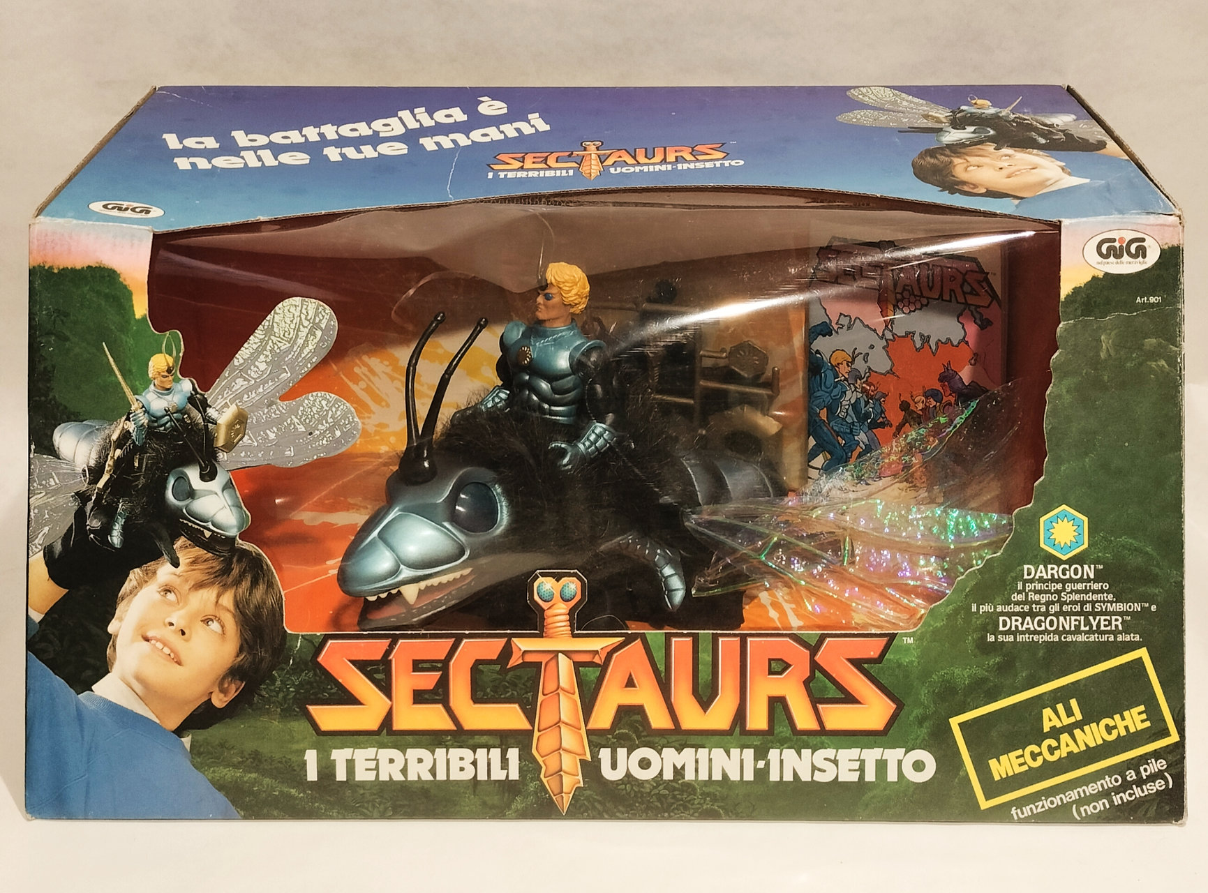 Sectarus – Dargon e Dragon Flyere – In Box