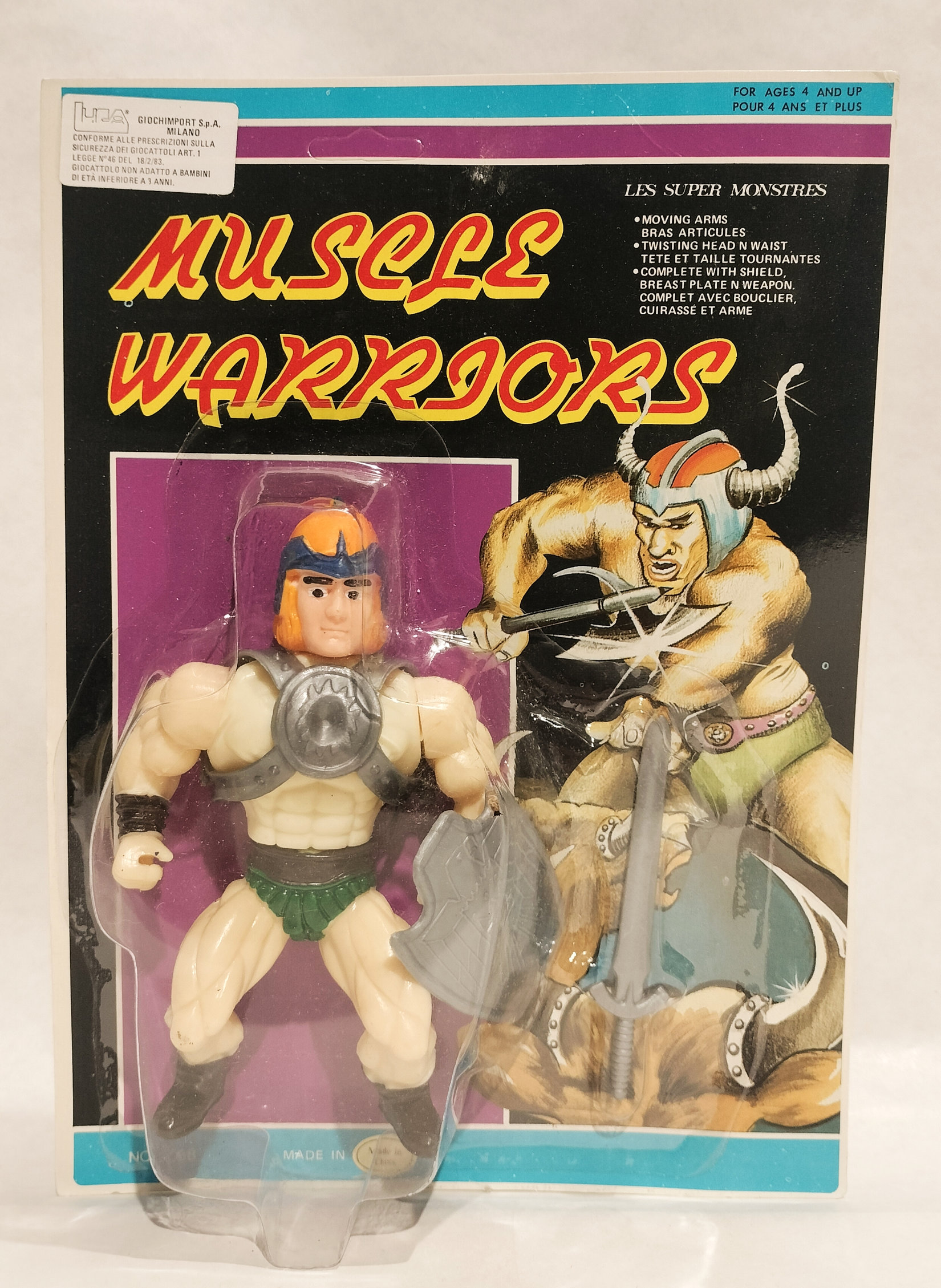 Serie Muscle Warriors – Magnon – in Blister