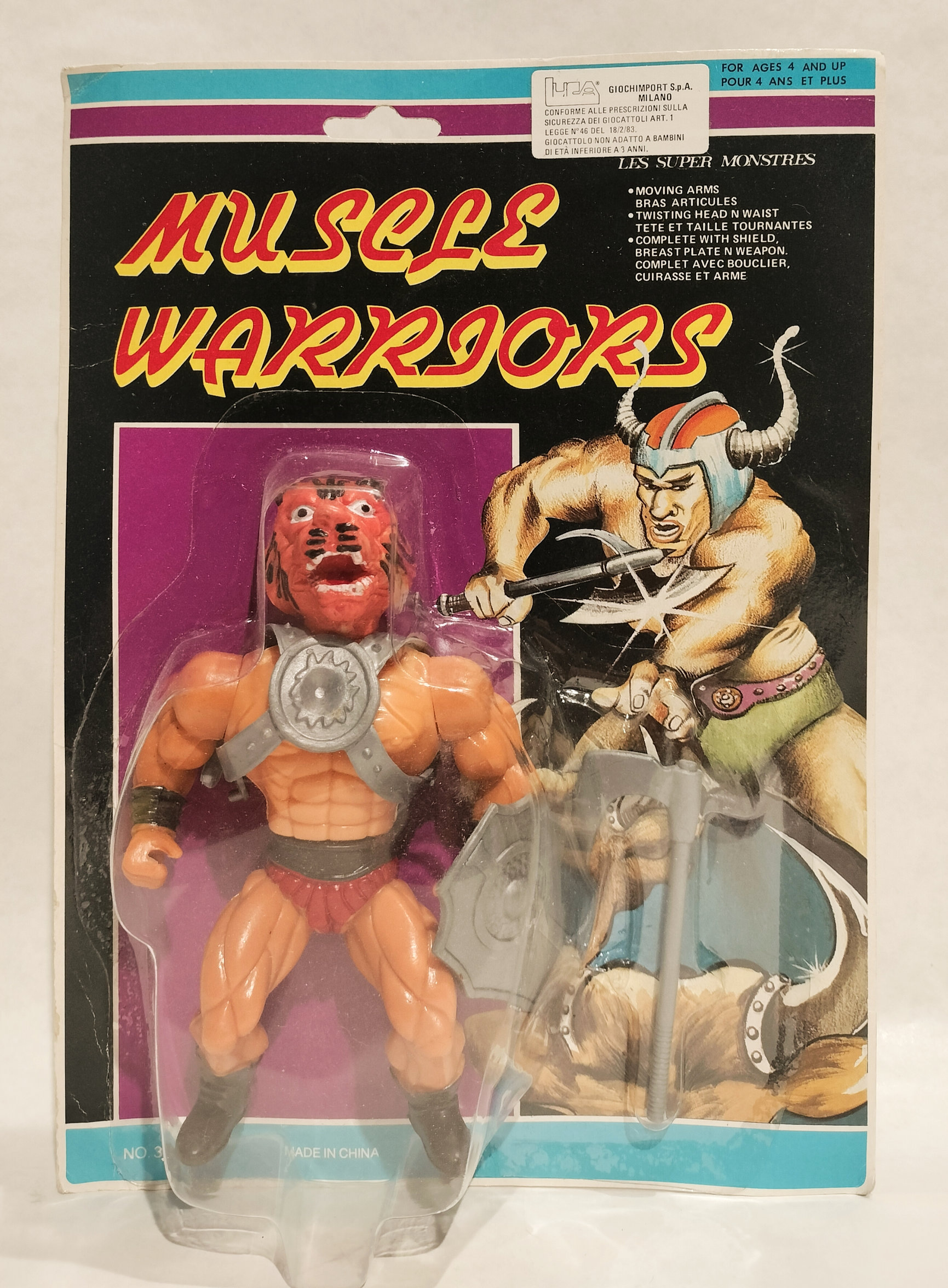 Serie Muscle Warriors – Tiger man – n Blister