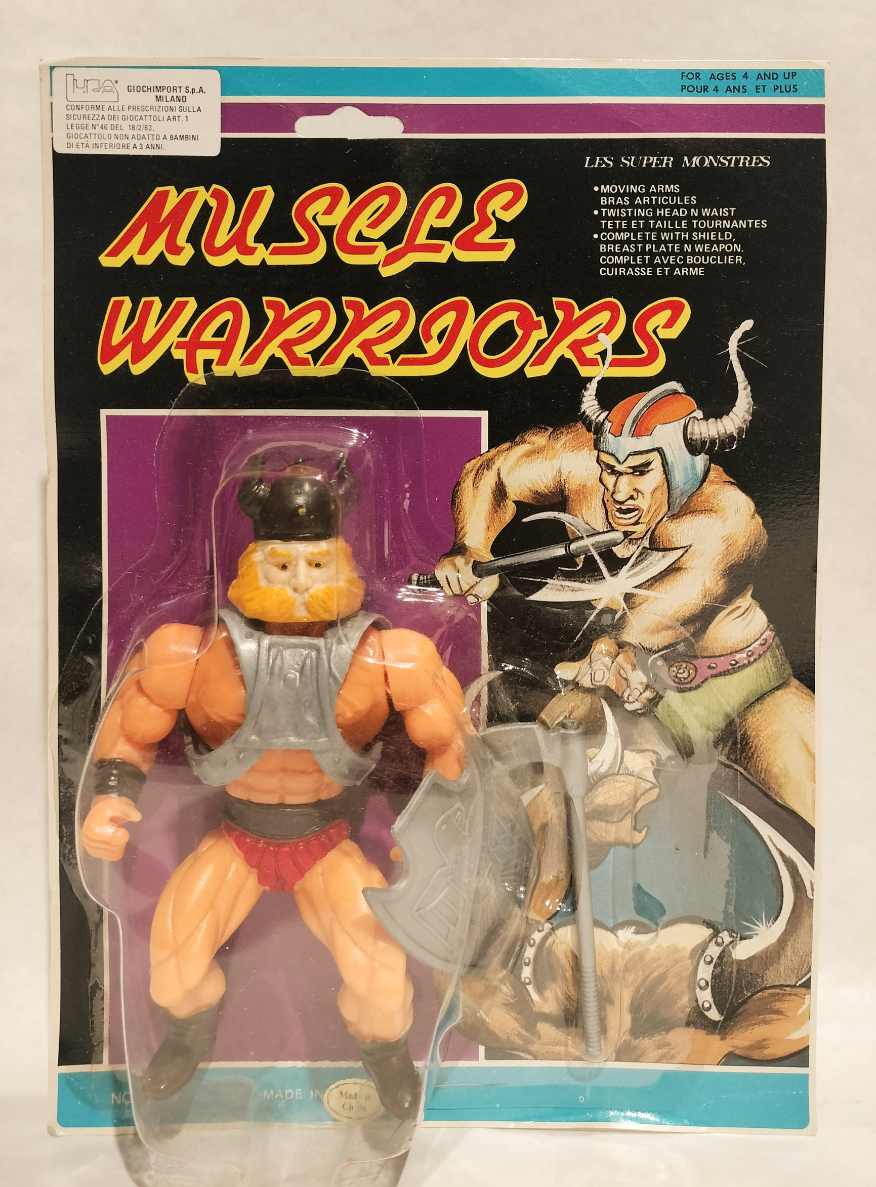 Serie Muscle Warriors – Huk – n Blister